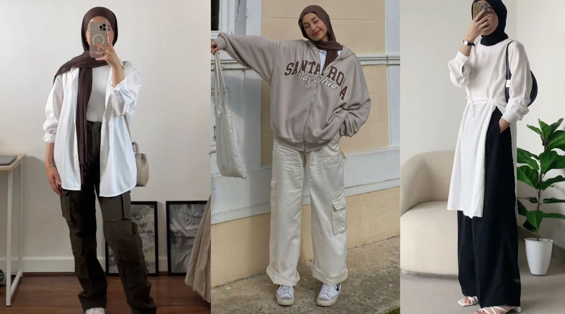 Ootd casual hijab hot sale