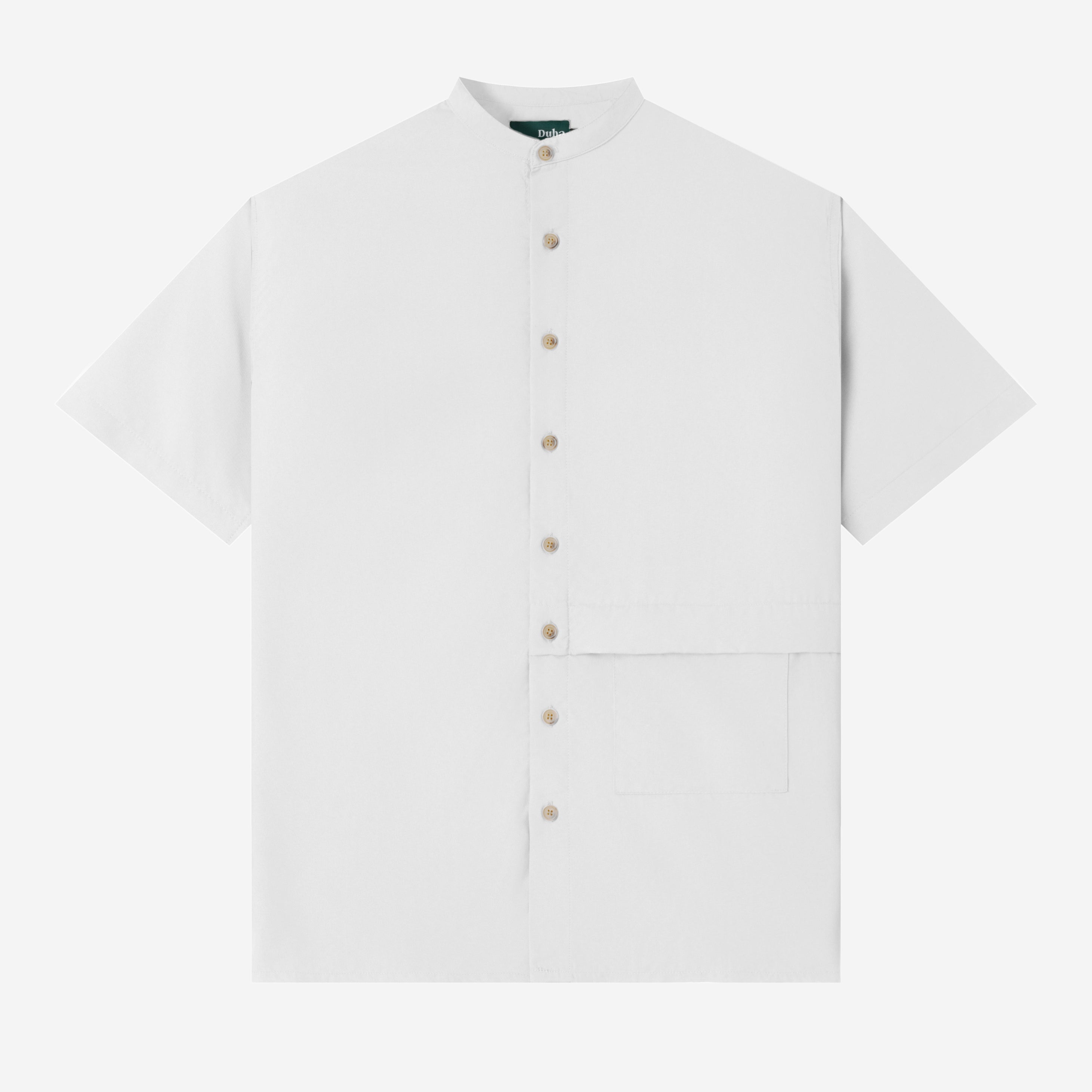 FACTORY SALE - Barq Short Sleeve - Pearl White