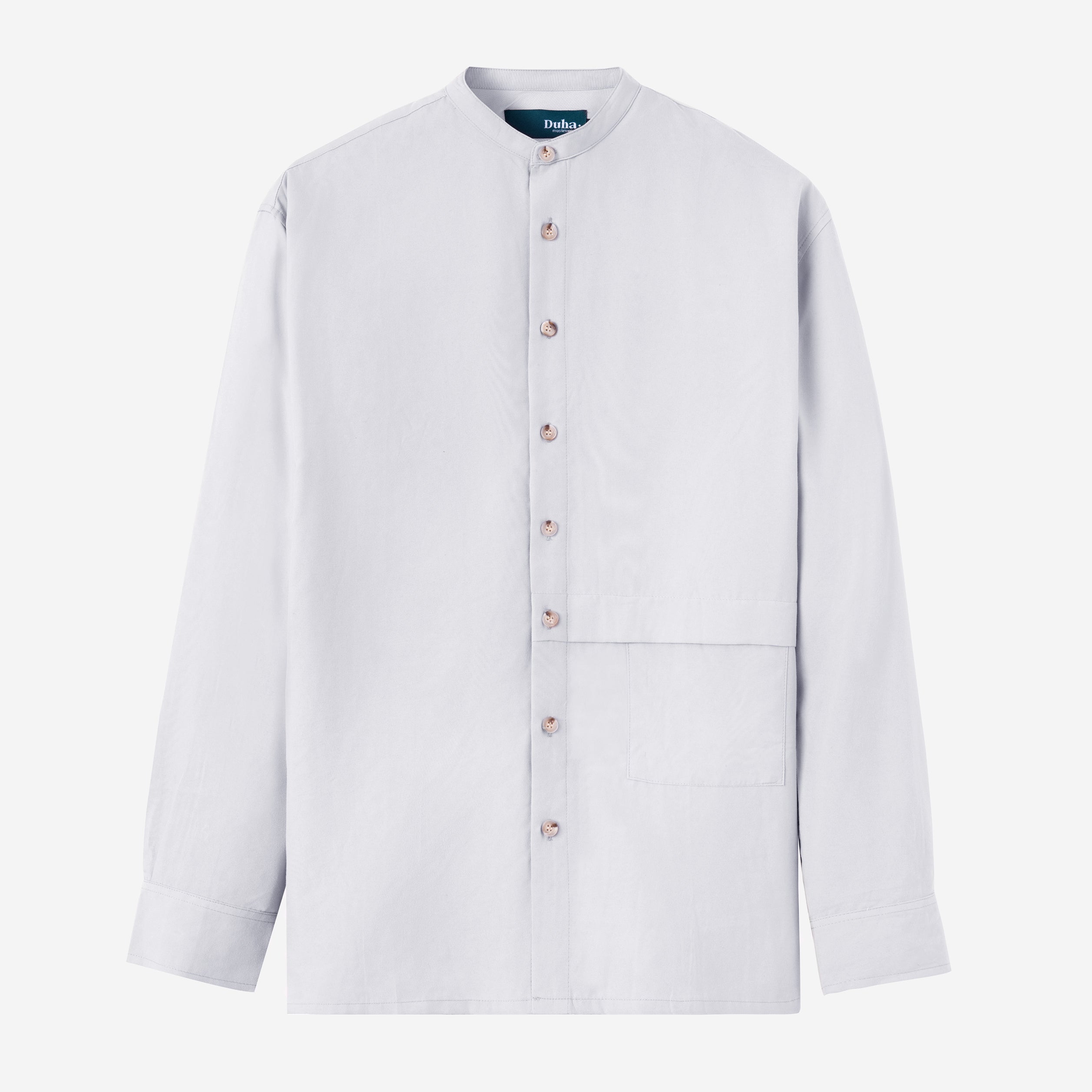 FACTORY SALE - Barq Long Sleeve - Pearl White