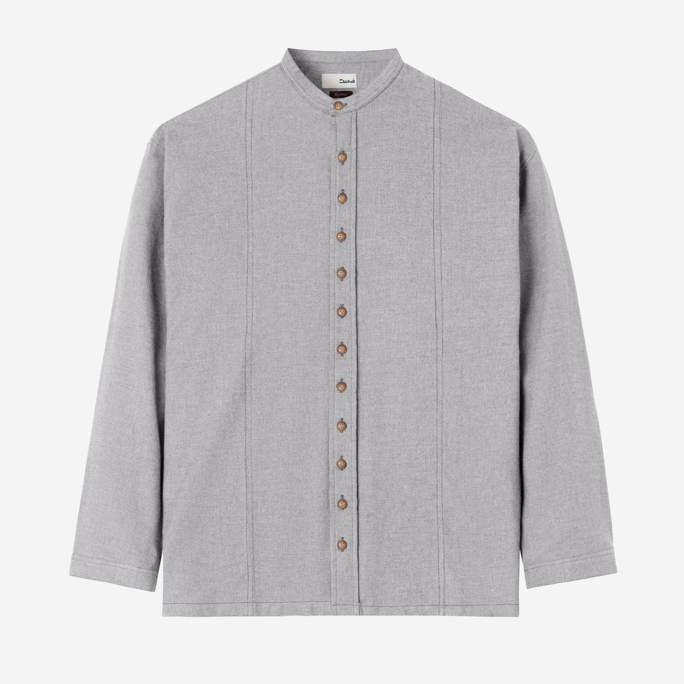 FACTORY SALE - Nadeer Shirt Long Sleeve - Grey