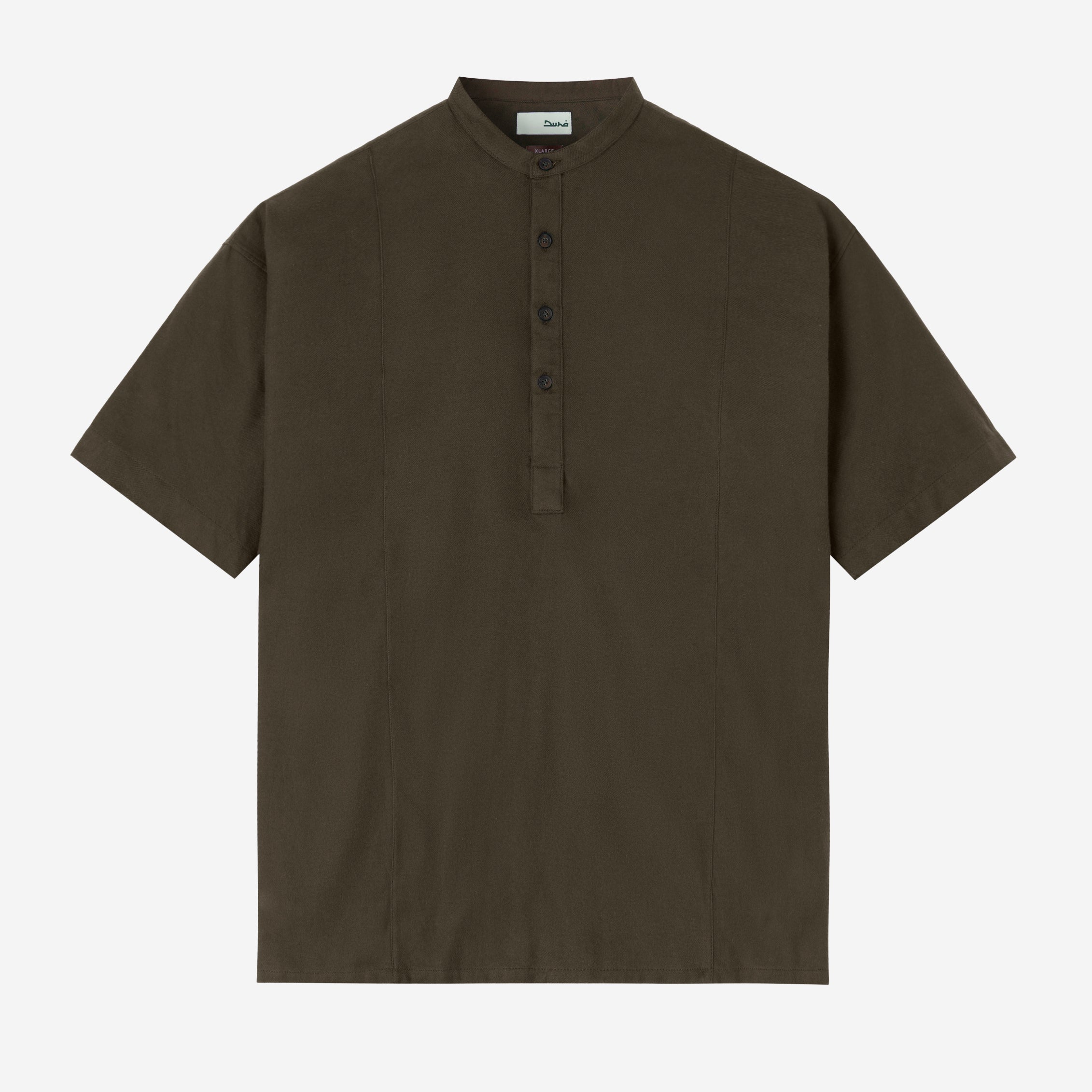 FACTORY SALE - Nadeer Shirt Short Sleeve - Dark Olive