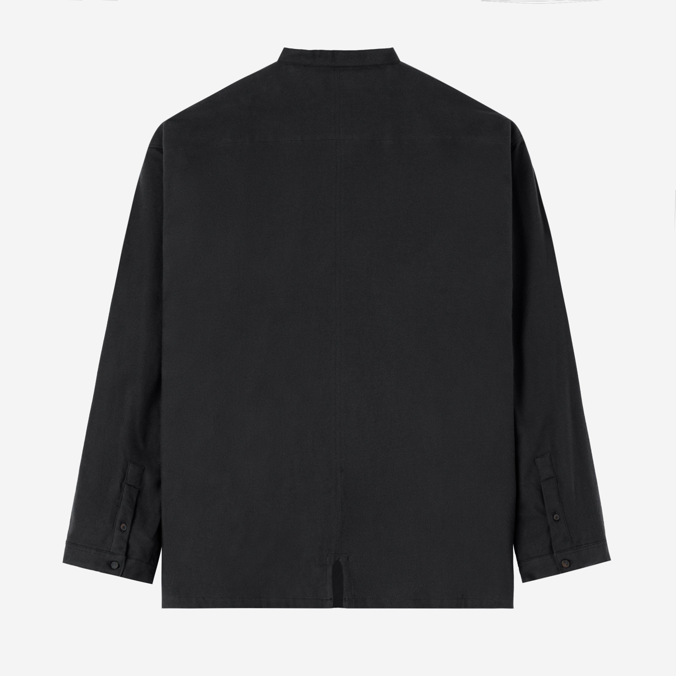 FACTORY SALE - Nadeer Shirt Long Sleeve - Black