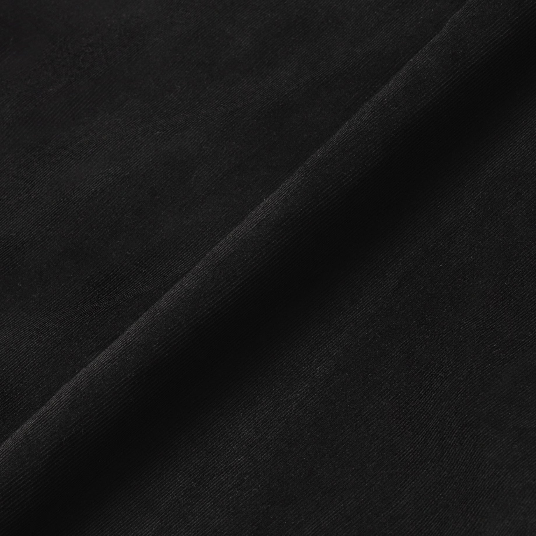 FACTORY SALE - Dirar Corduroy Robe Long Sleeve - Black