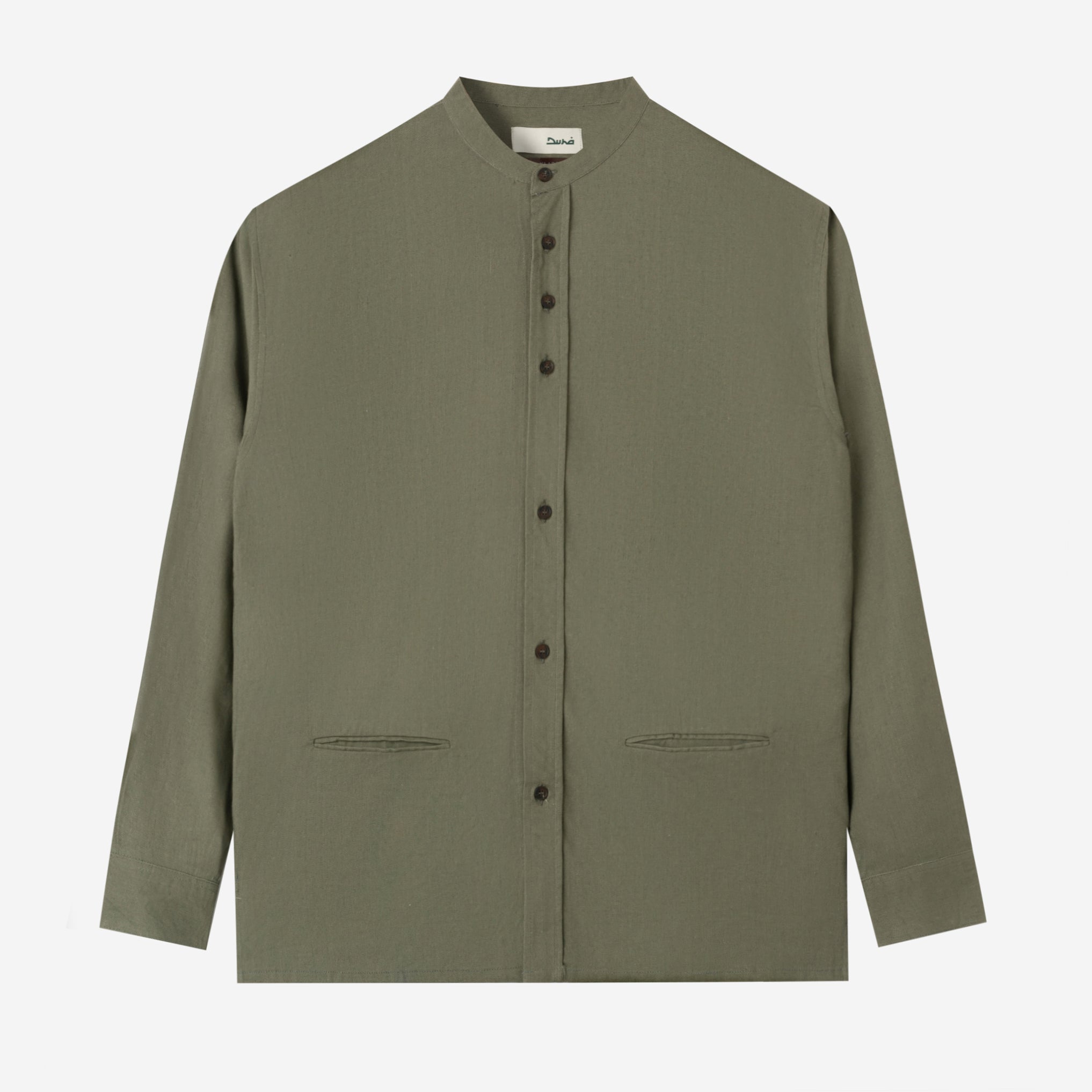 FACTORY SALE - Zaheer Shirt Long Sleeve - Olive