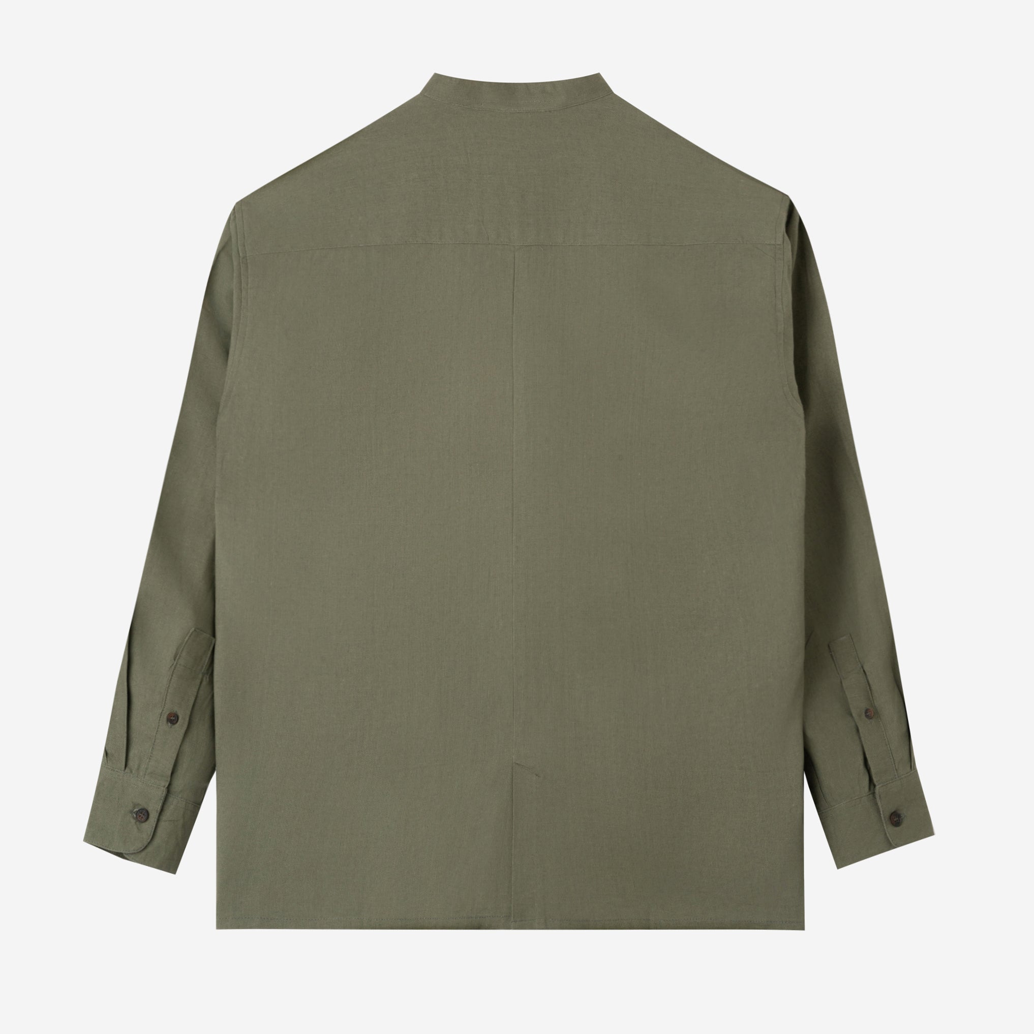 FACTORY SALE - Zaheer Shirt Long Sleeve - Olive