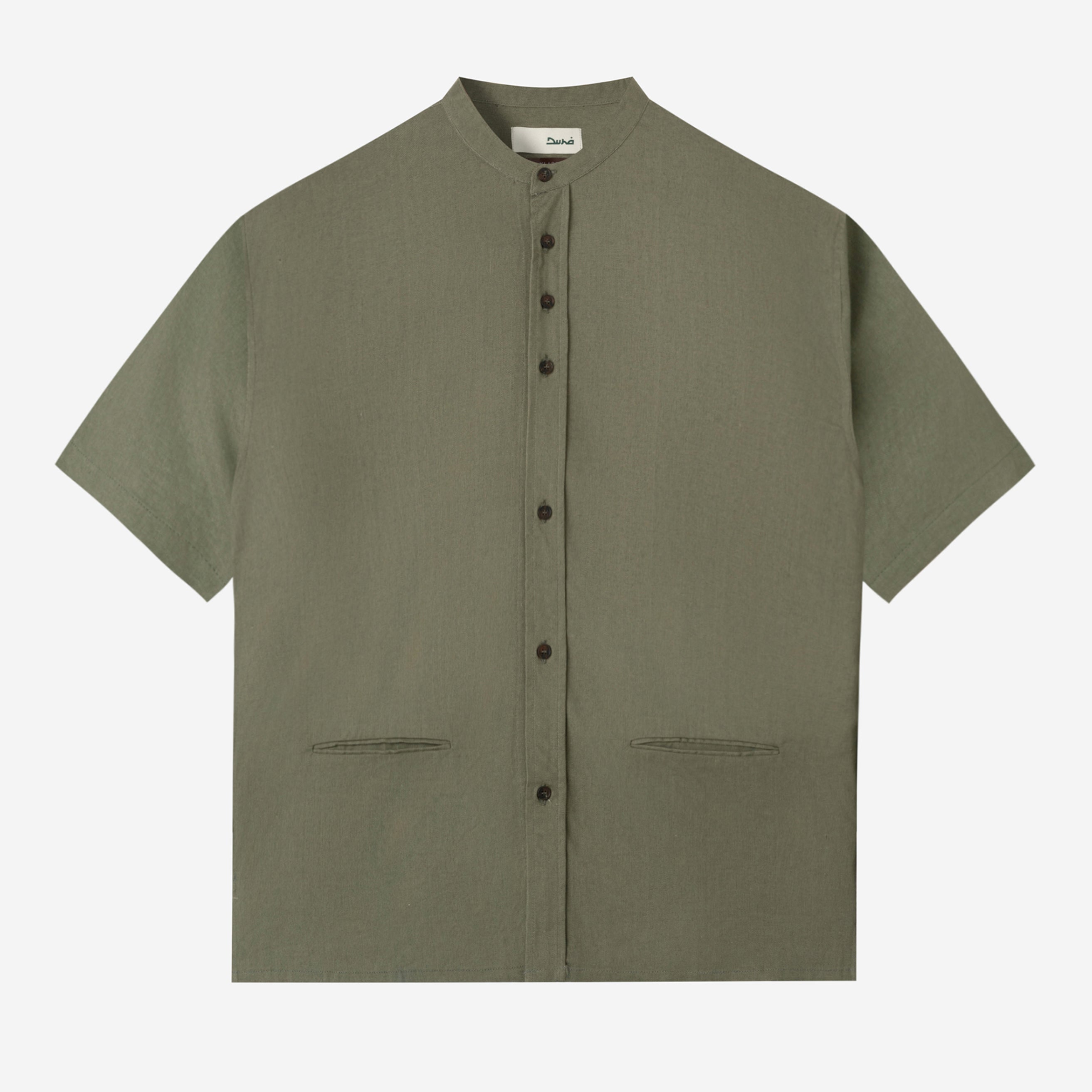 FACTORY SALE - Zaheer Shirt Short Sleeve - Olive
