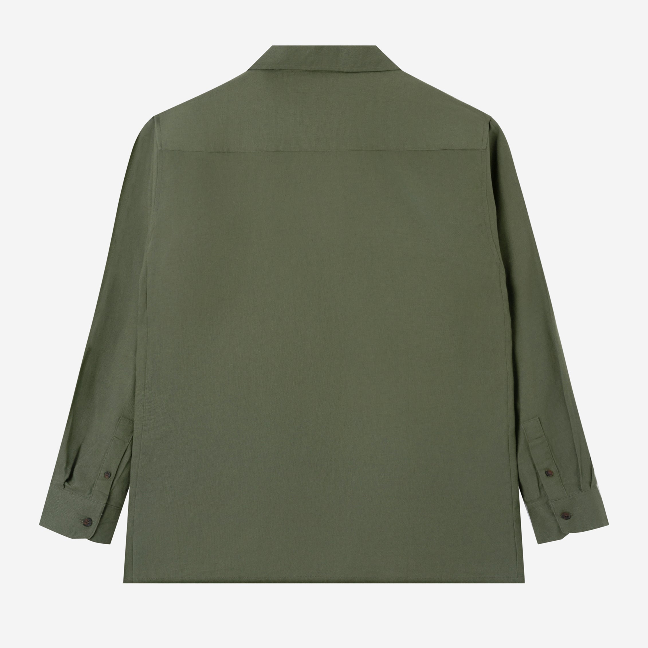 FACTORY SALE - Dhia Pull-Over Shirt Long Sleeve - Olive