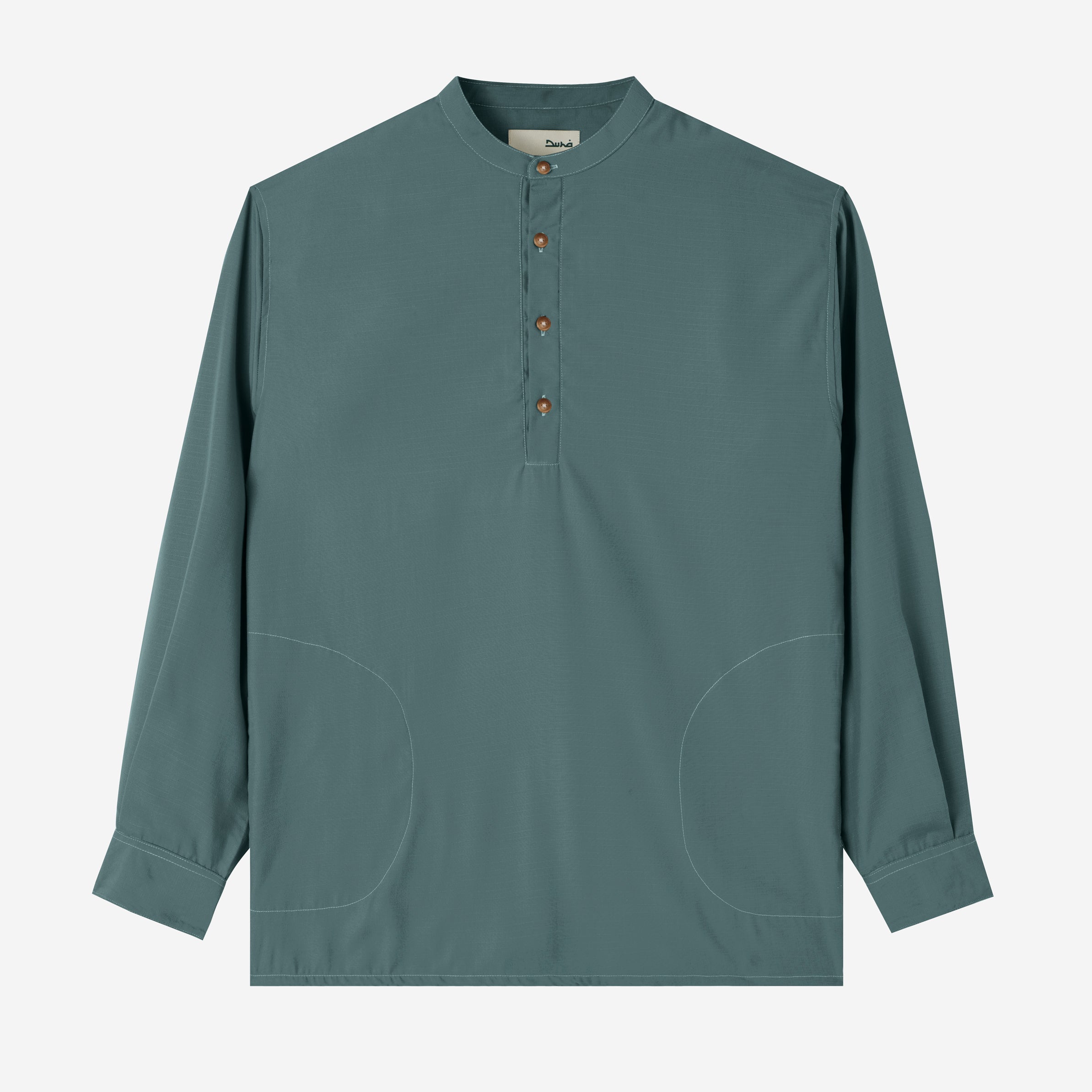 FACTORY SALE - Zahr Shirt Long Sleeve - Emerald