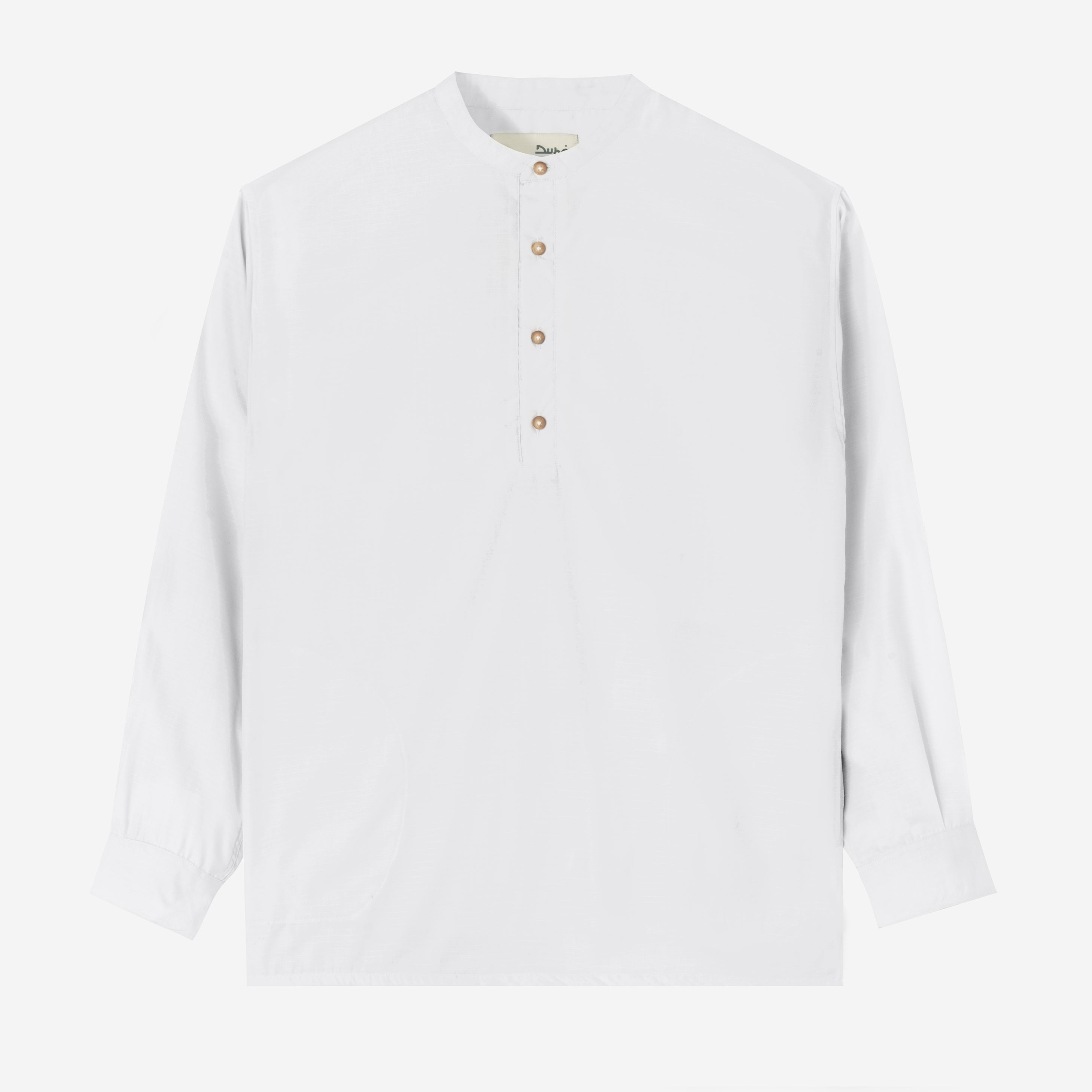 FACTORY SALE - Zahr Shirt Long Sleeve - White
