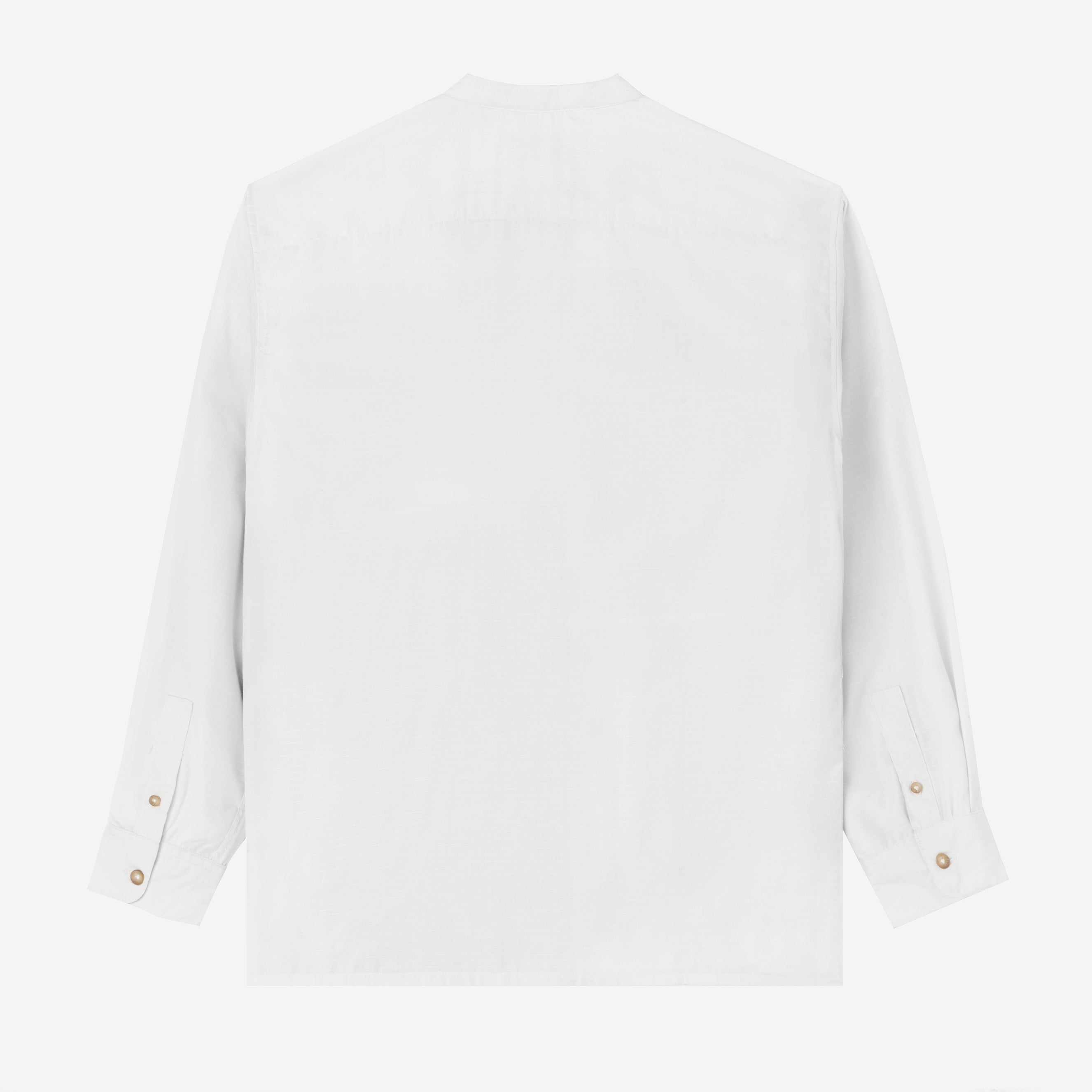 FACTORY SALE - Zahr Shirt Long Sleeve - White
