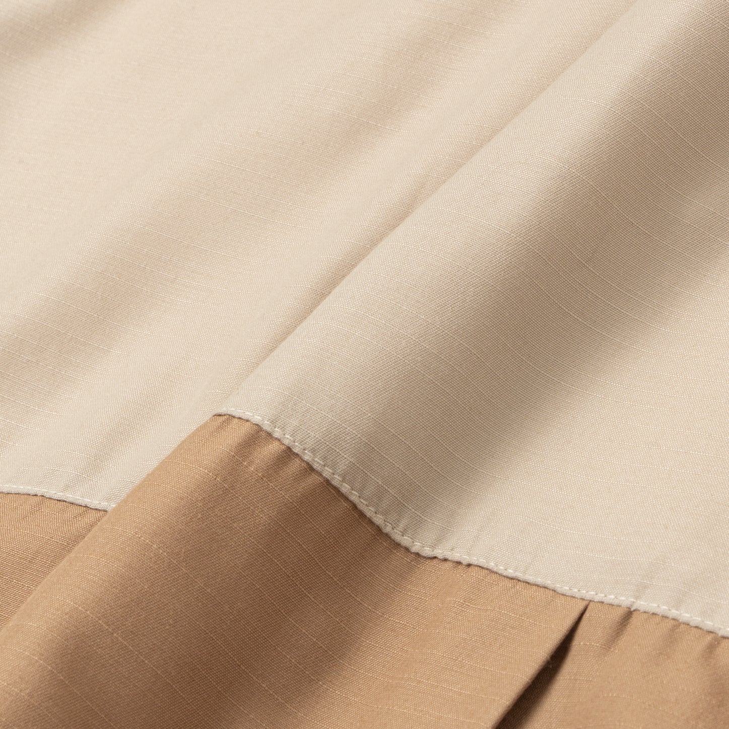 Hisham Shirt Long Sleeve - Khaki Light Brown