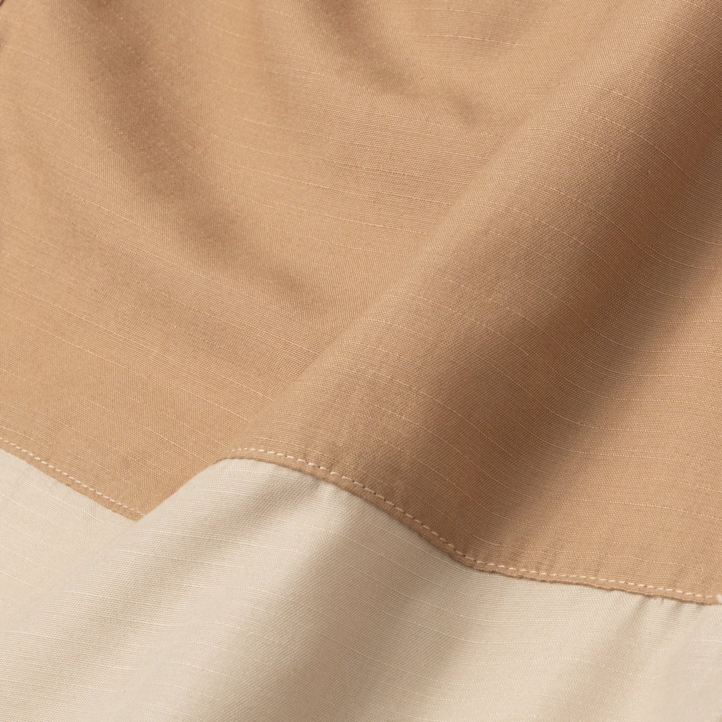 Hisham Shirt Short Sleeve - Khaki Light Brown