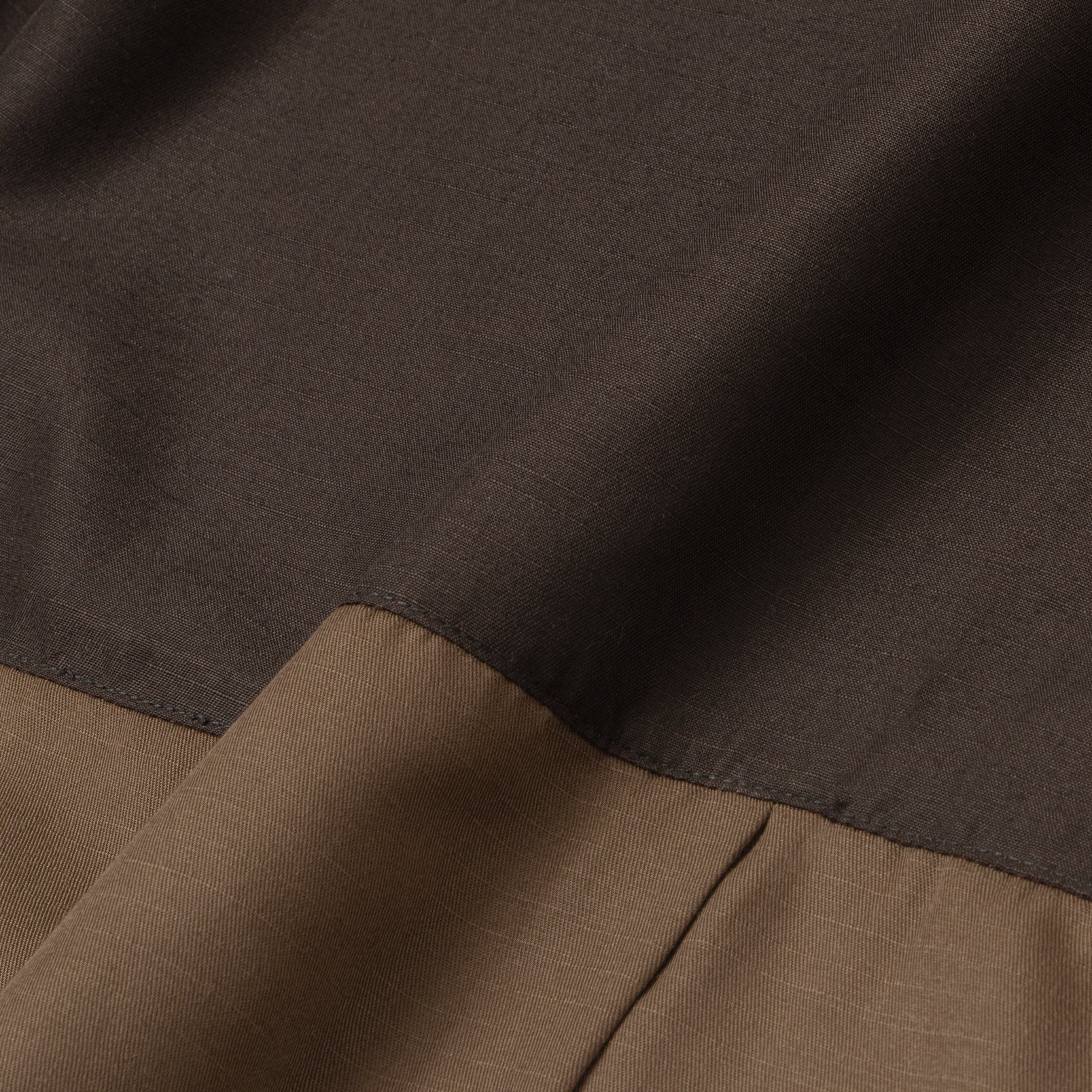 Hisham Shirt Short Sleeve - Brown Charcoal