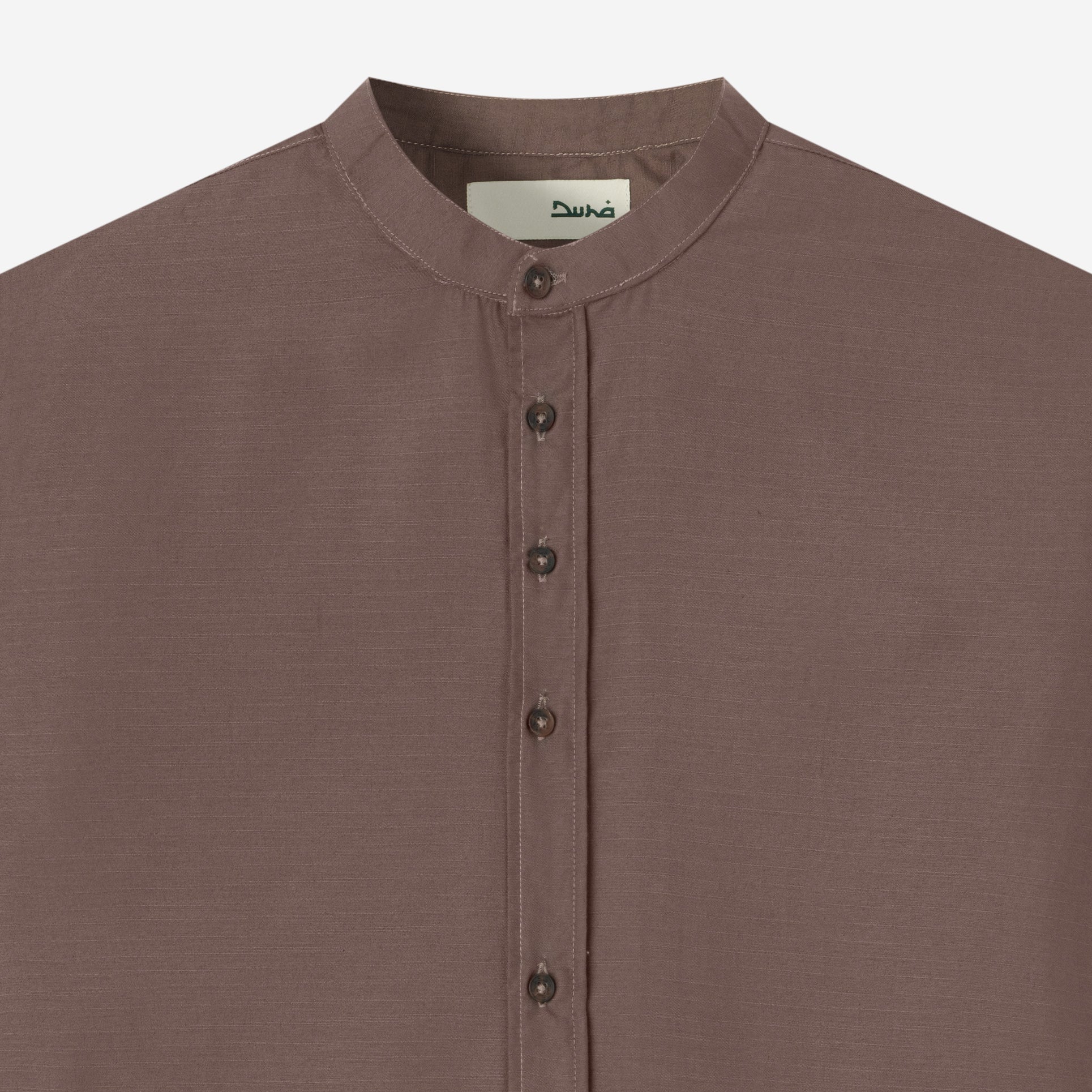 Hisham Shirt Short Sleeve - Grey Two Tone