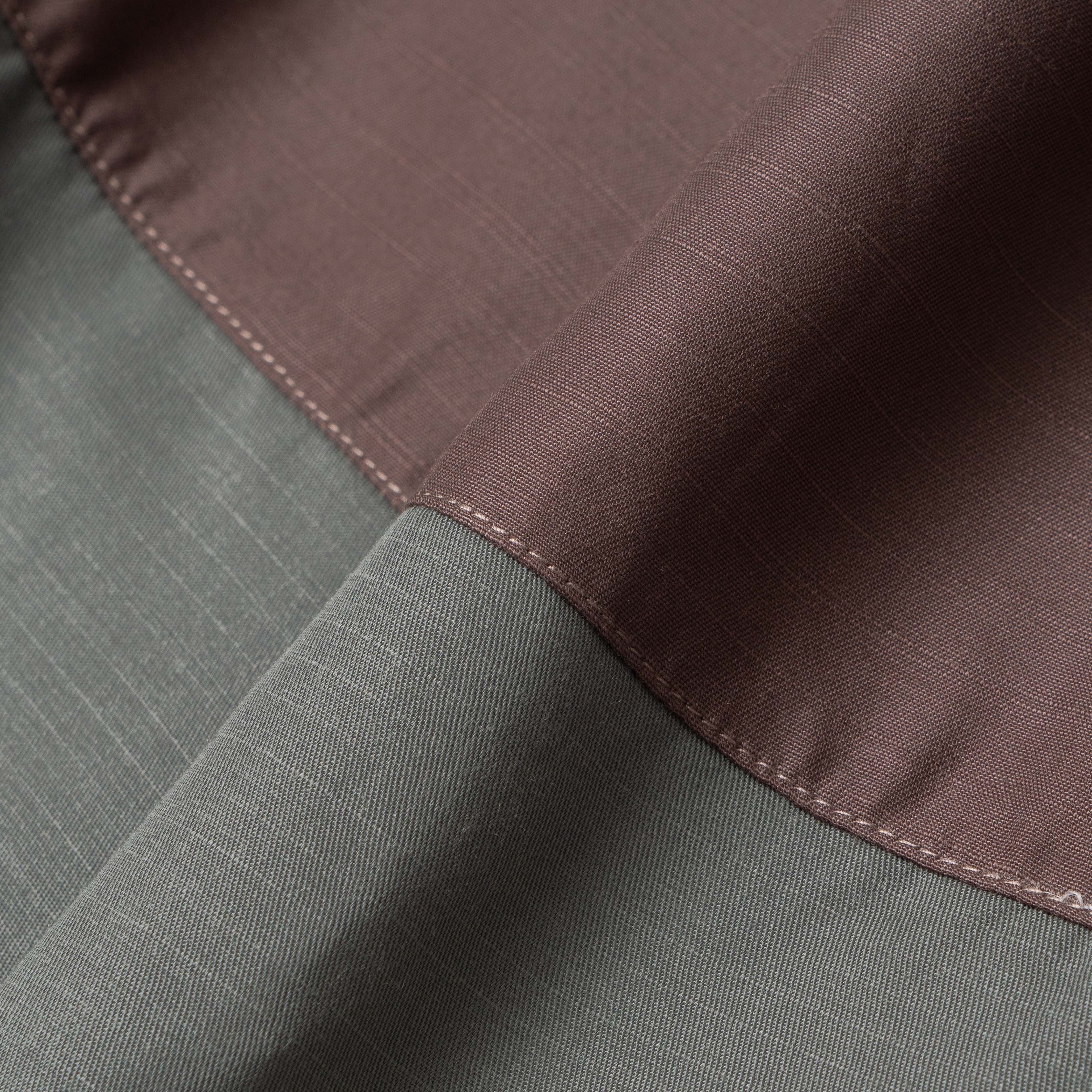 Hisham Shirt Short Sleeve - Grey Two Tone