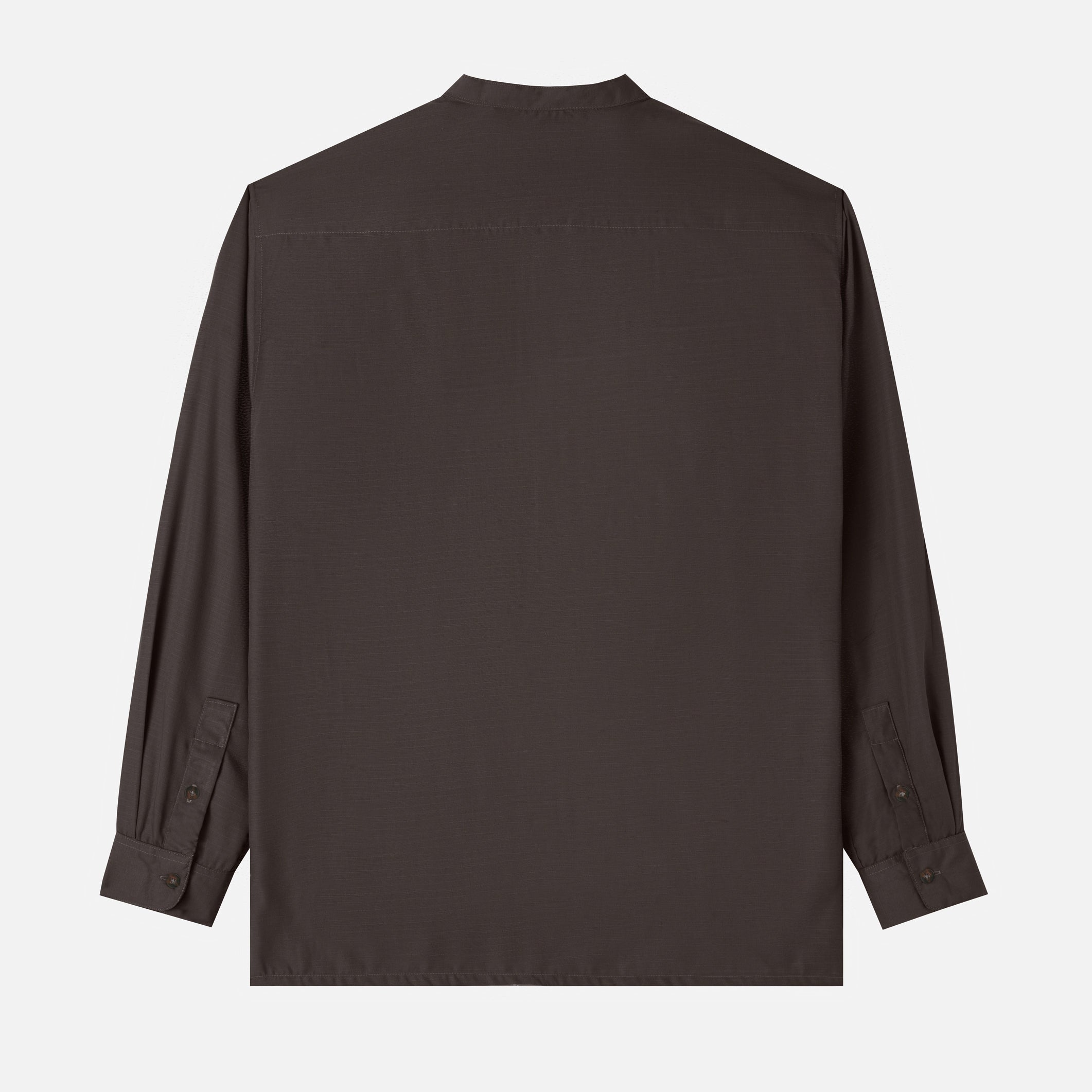 Numair Shirt Long Sleeve - Warm Grey