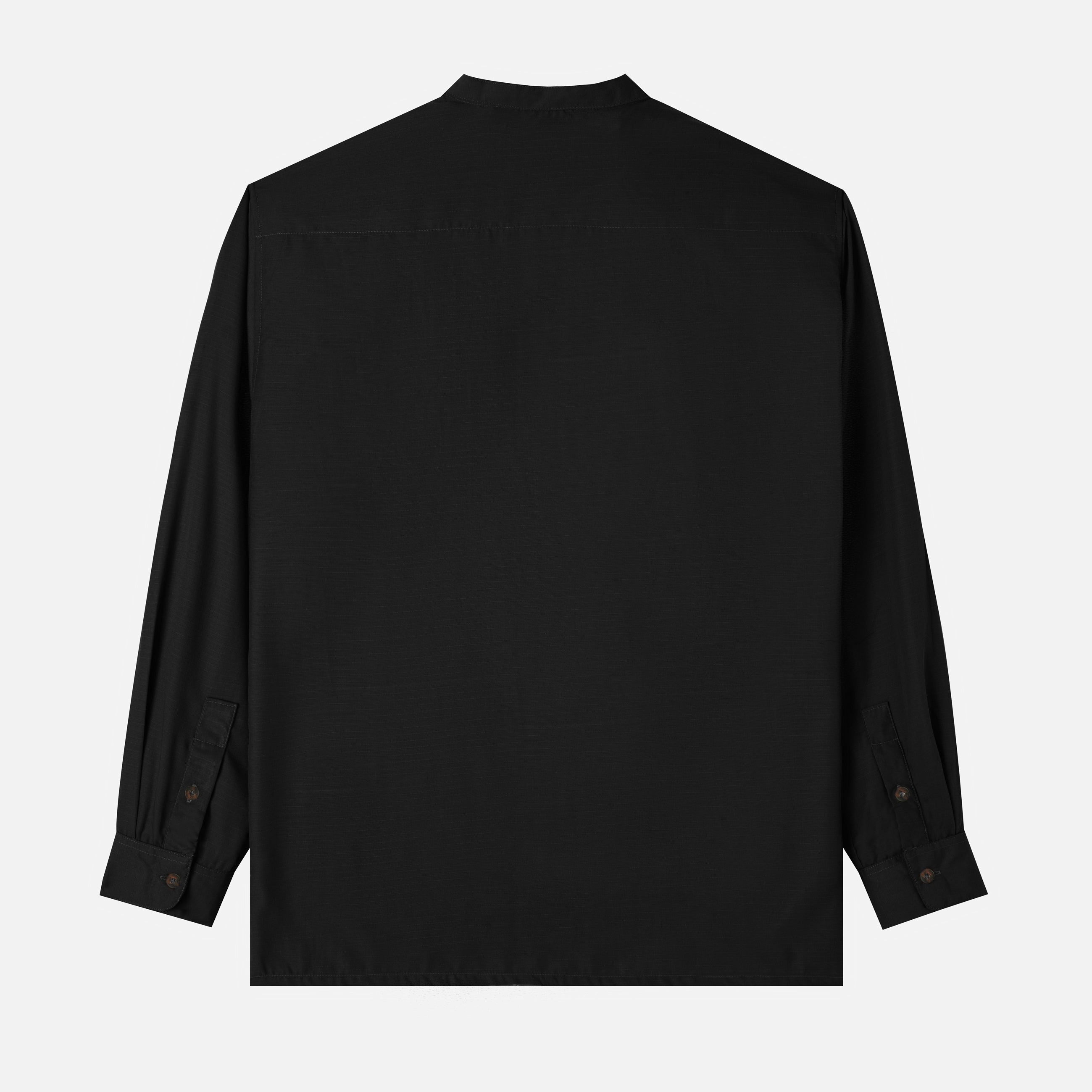 FACTORY SALE - Numair Shirt Long Sleeve - Black