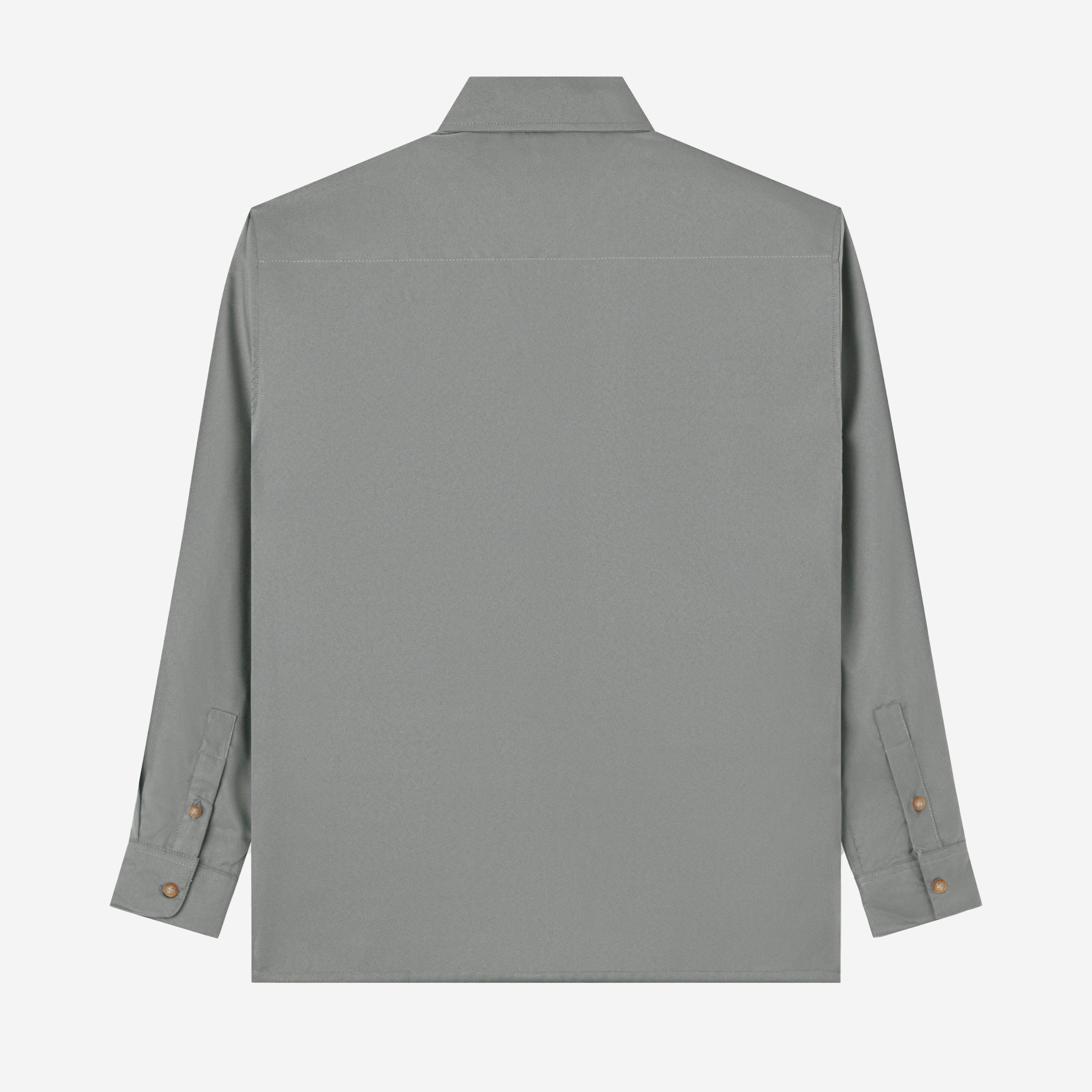 Hamz Shirt Long Sleeve - Cold Grey