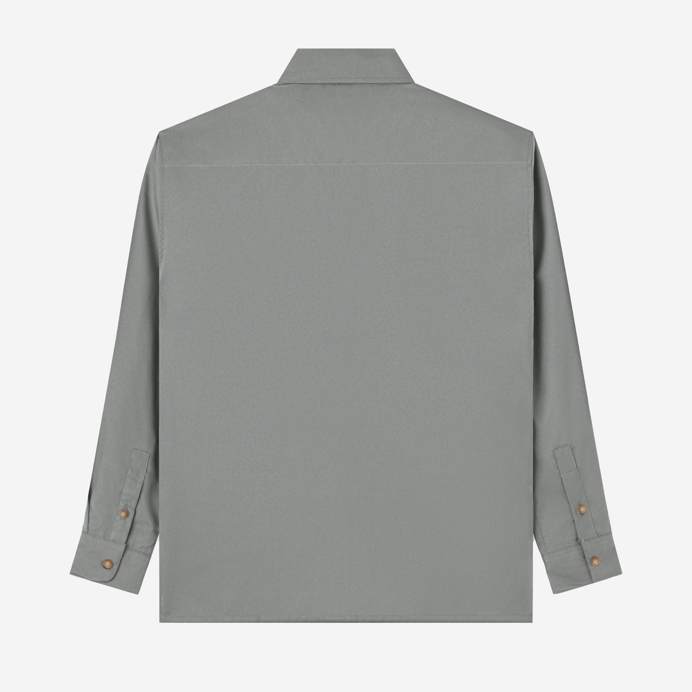 FACTORY SALE - Hamz Shirt Long Sleeve - Cold Grey