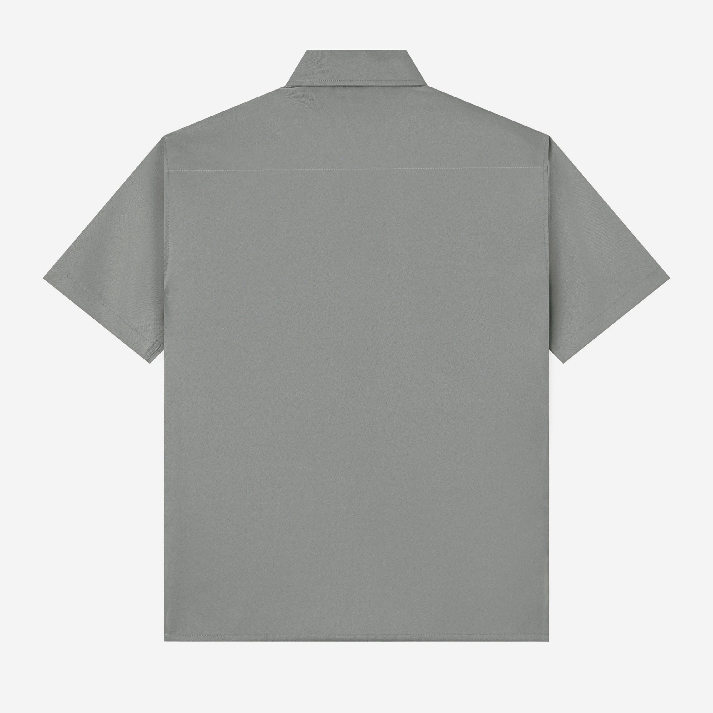 Hamz Shirt Short Sleeve - Cold Grey