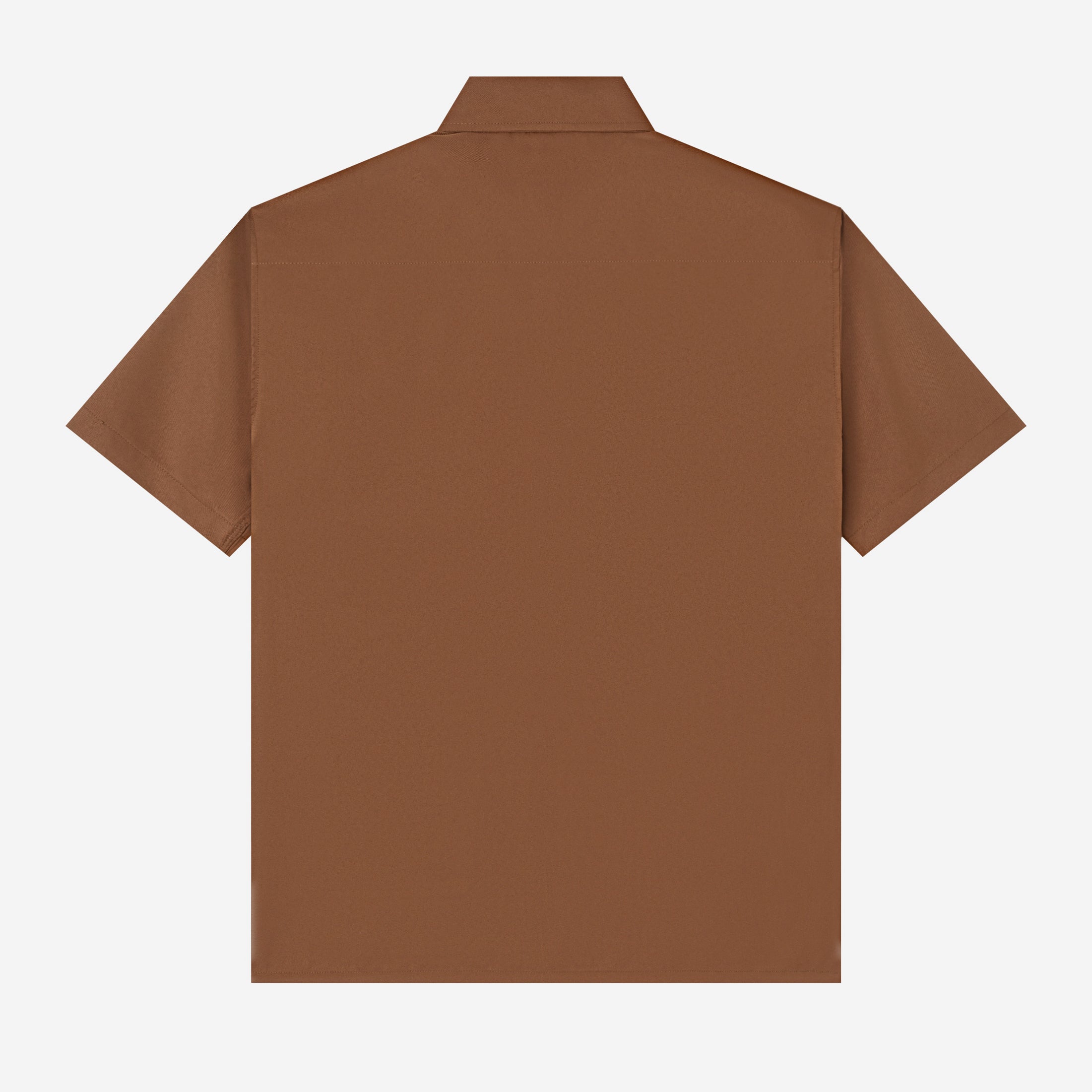 Hamz Shirt Short Sleeve - Brown
