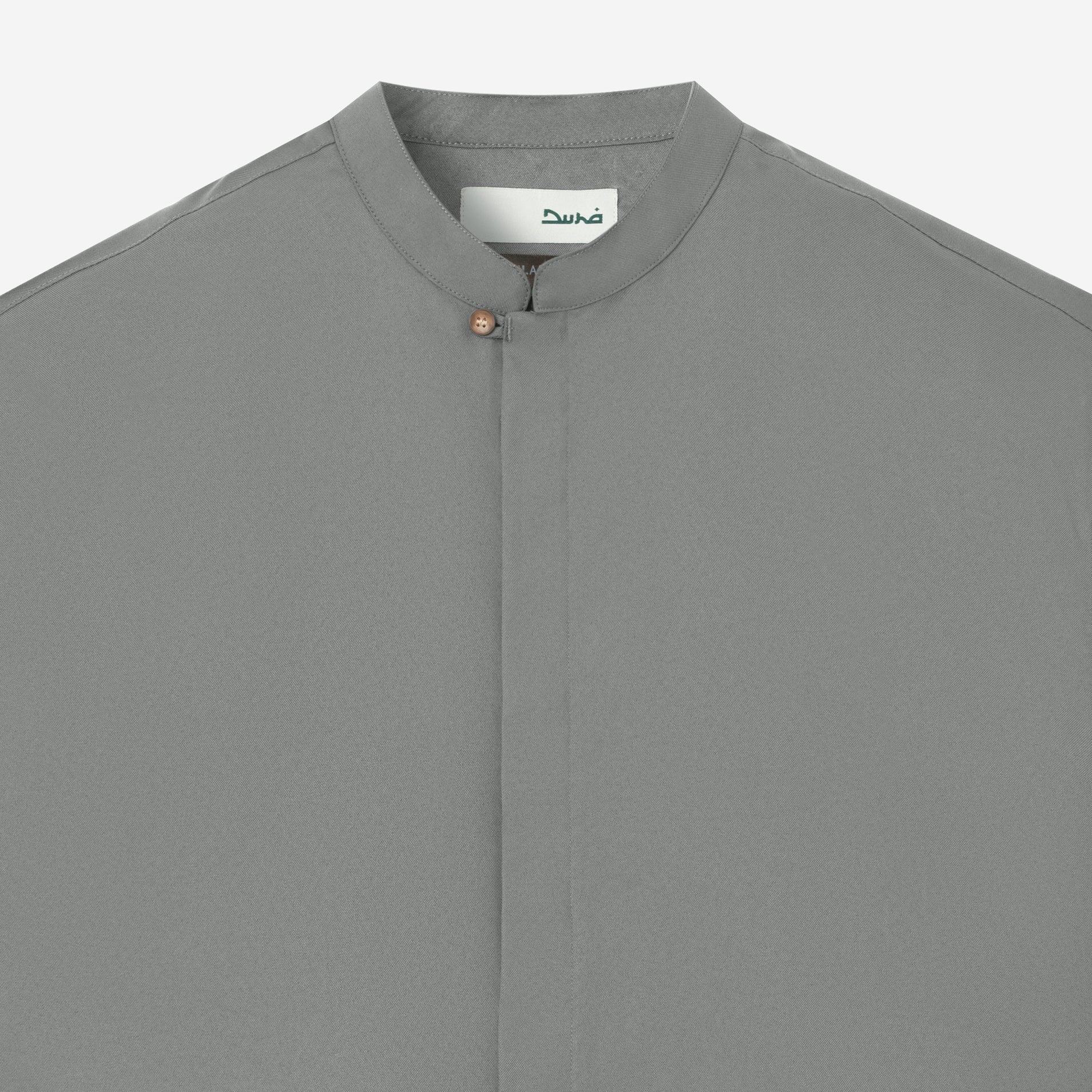 Zayd Shirt Long Sleeve - Cold Grey