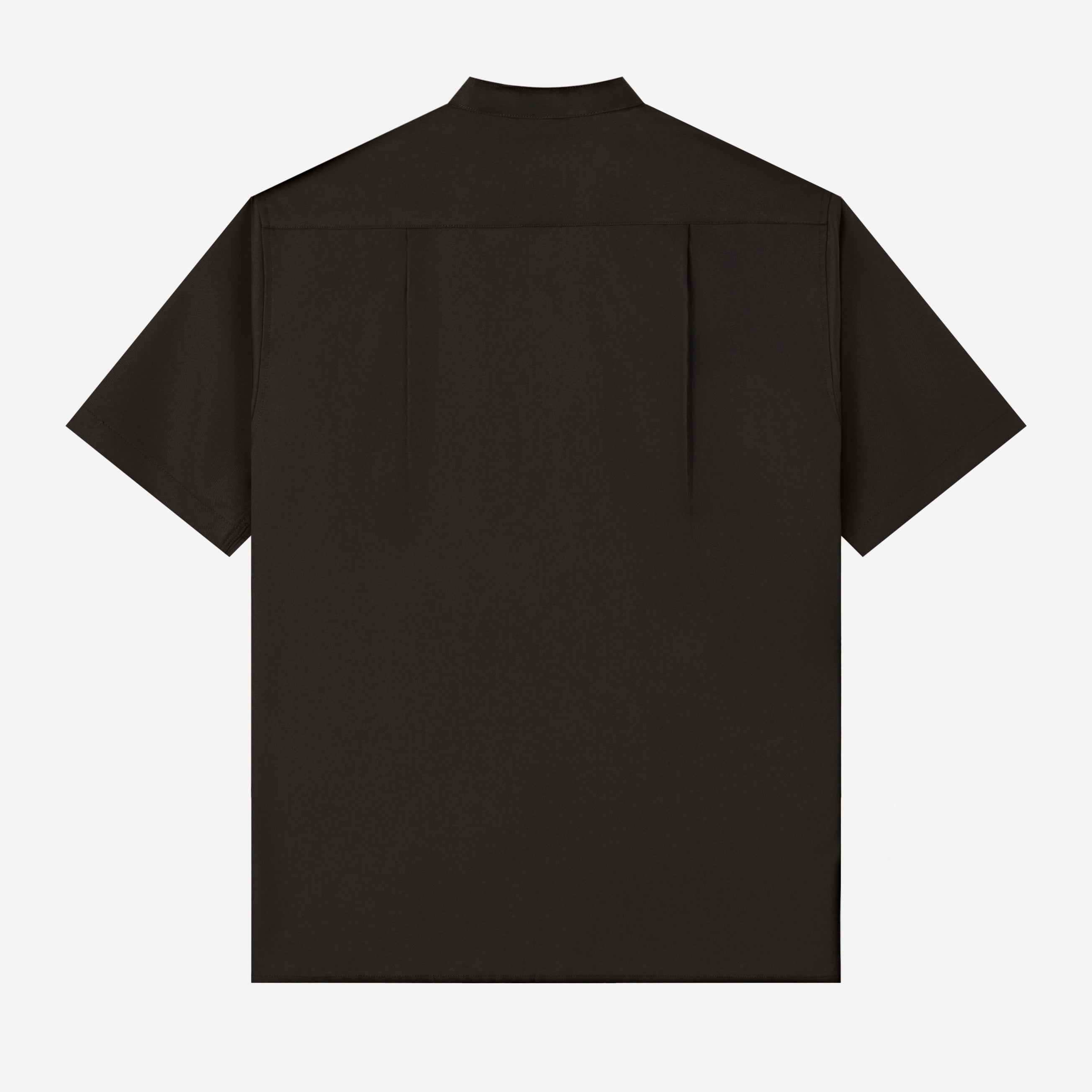 Zayd Shirt Short Sleeve - Dark Brown