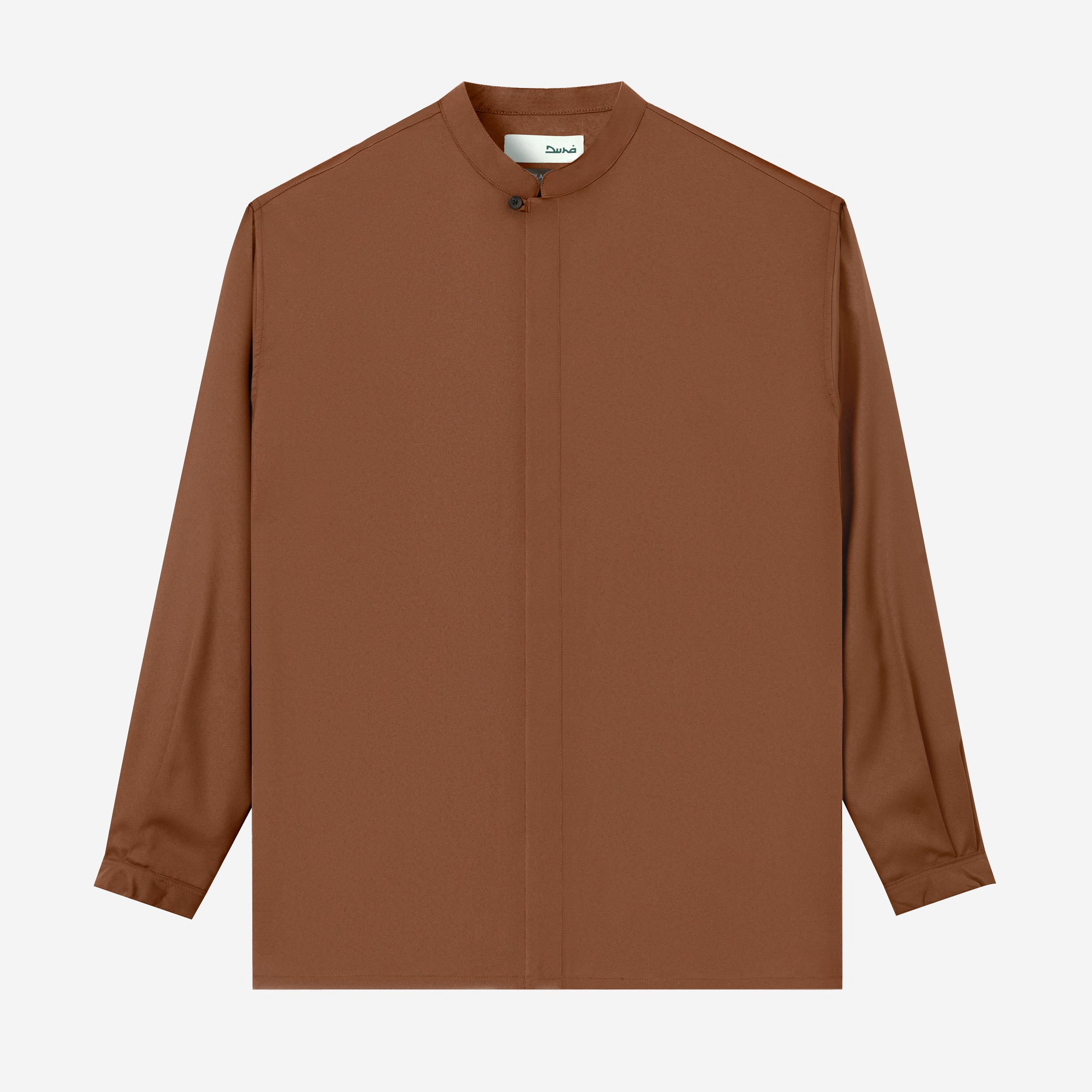 Zayd Shirt Long Sleeve - Brown