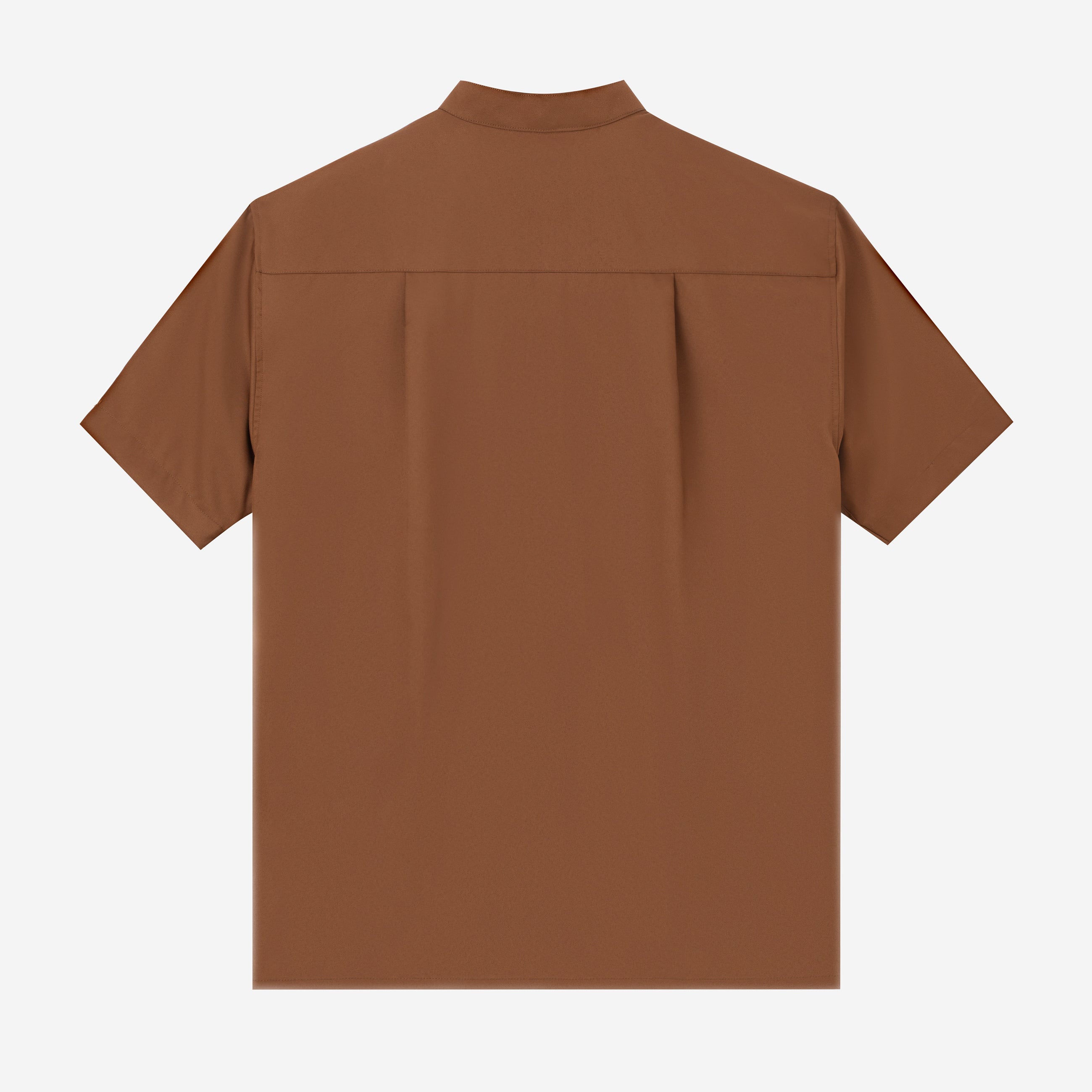 Zayd Shirt Short Sleeve - Brown