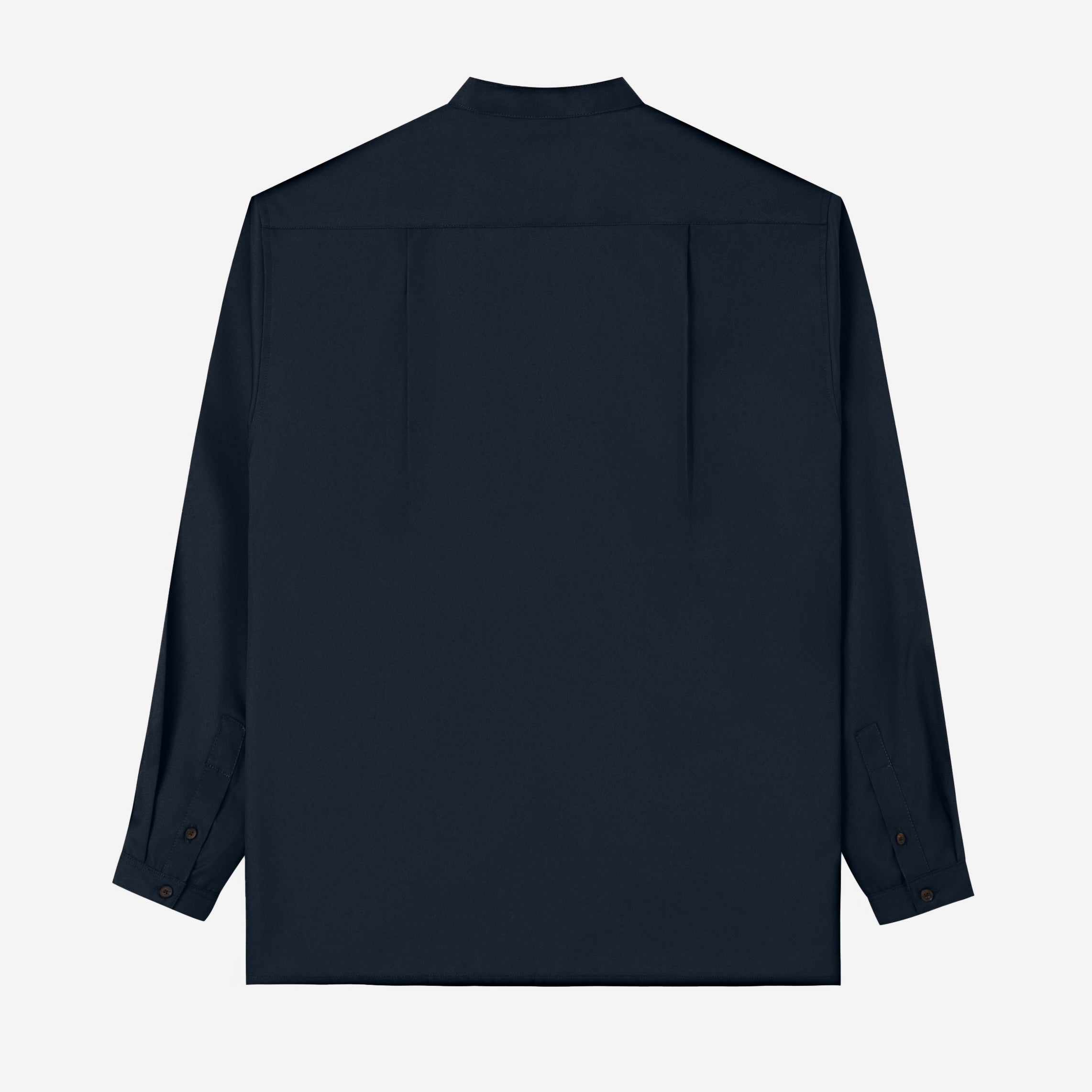 Zayd Shirt Long Sleeve - Dark Navy