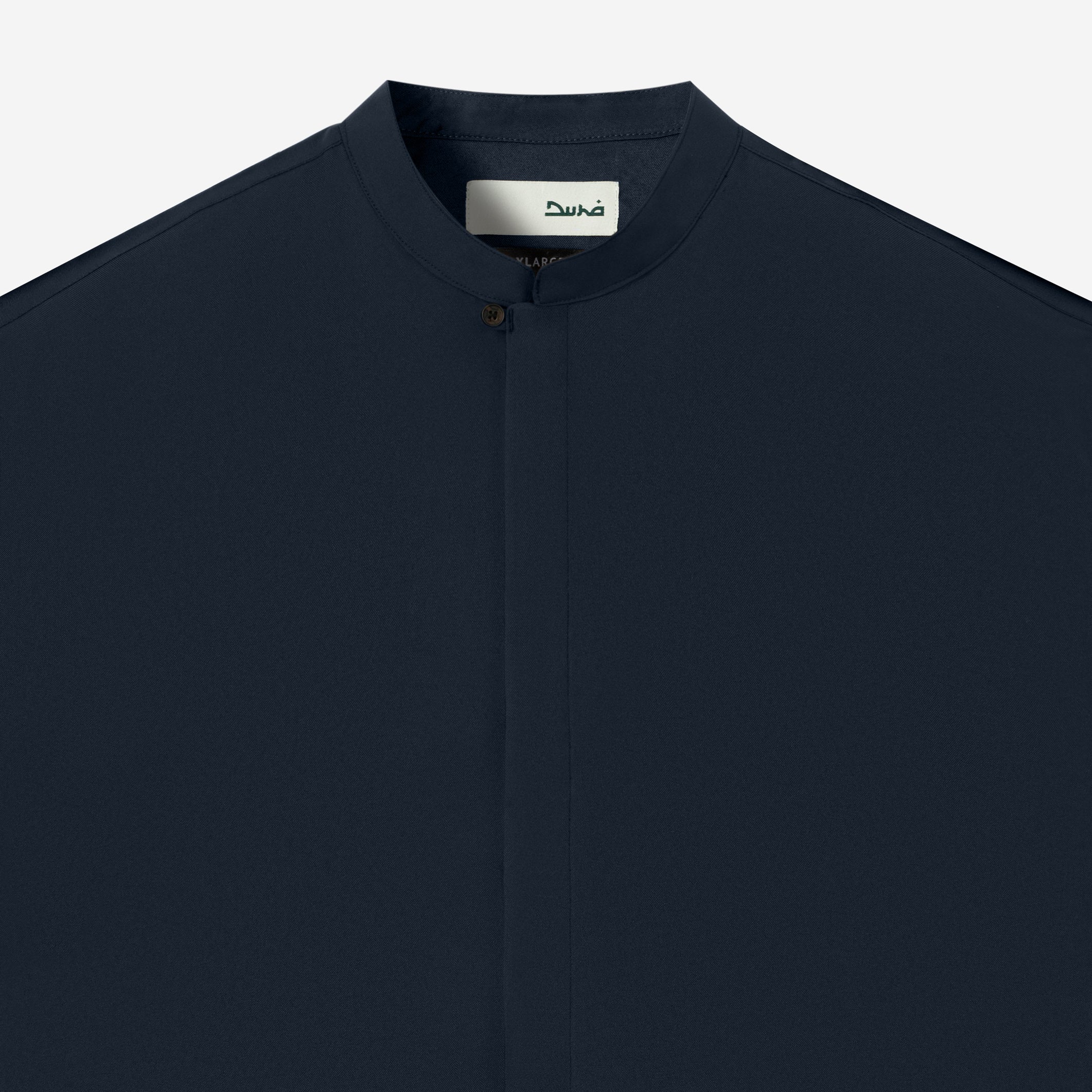 Zayd Shirt Short Sleeve - Dark Navy