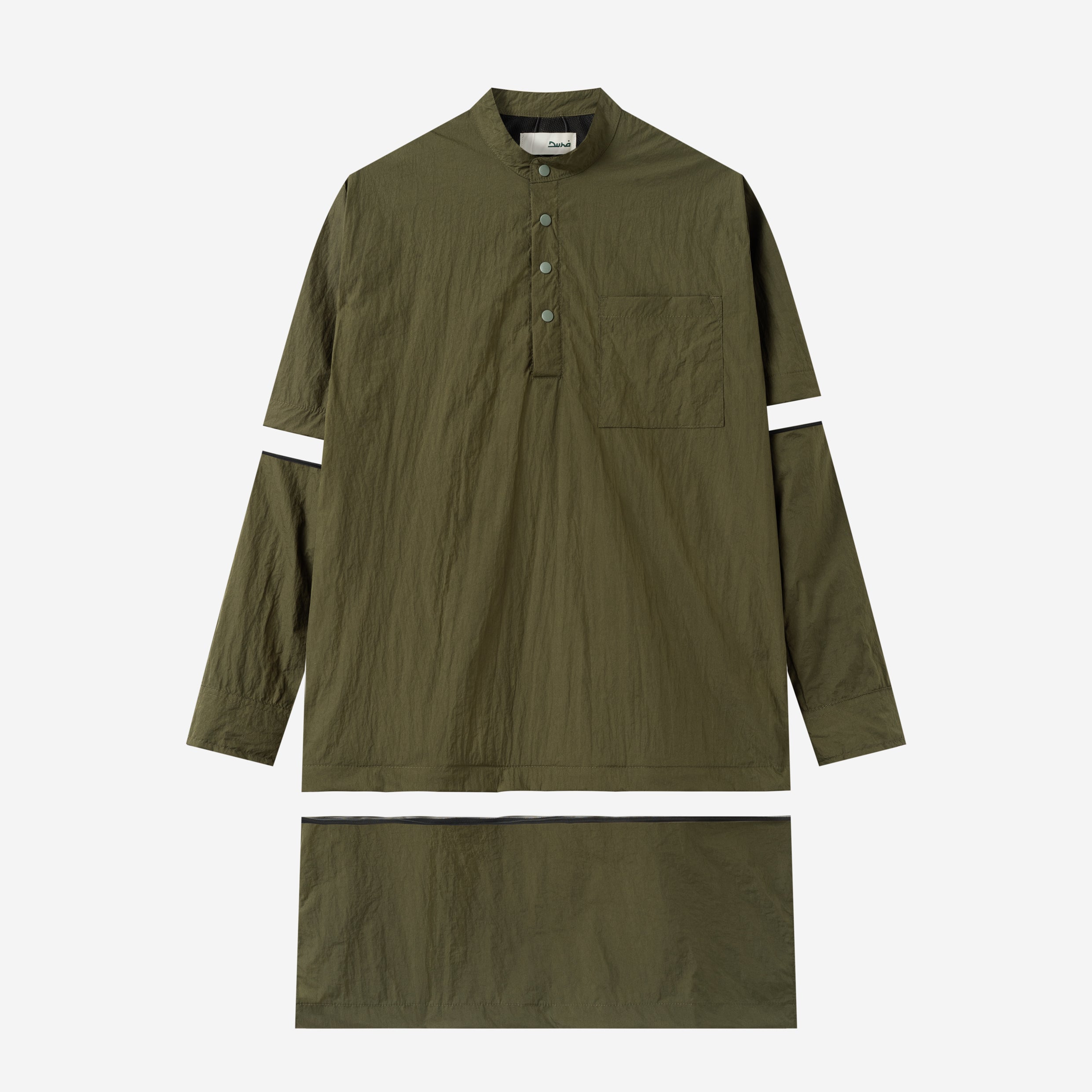 Taroob Long Sleeve Gamis - Olive
