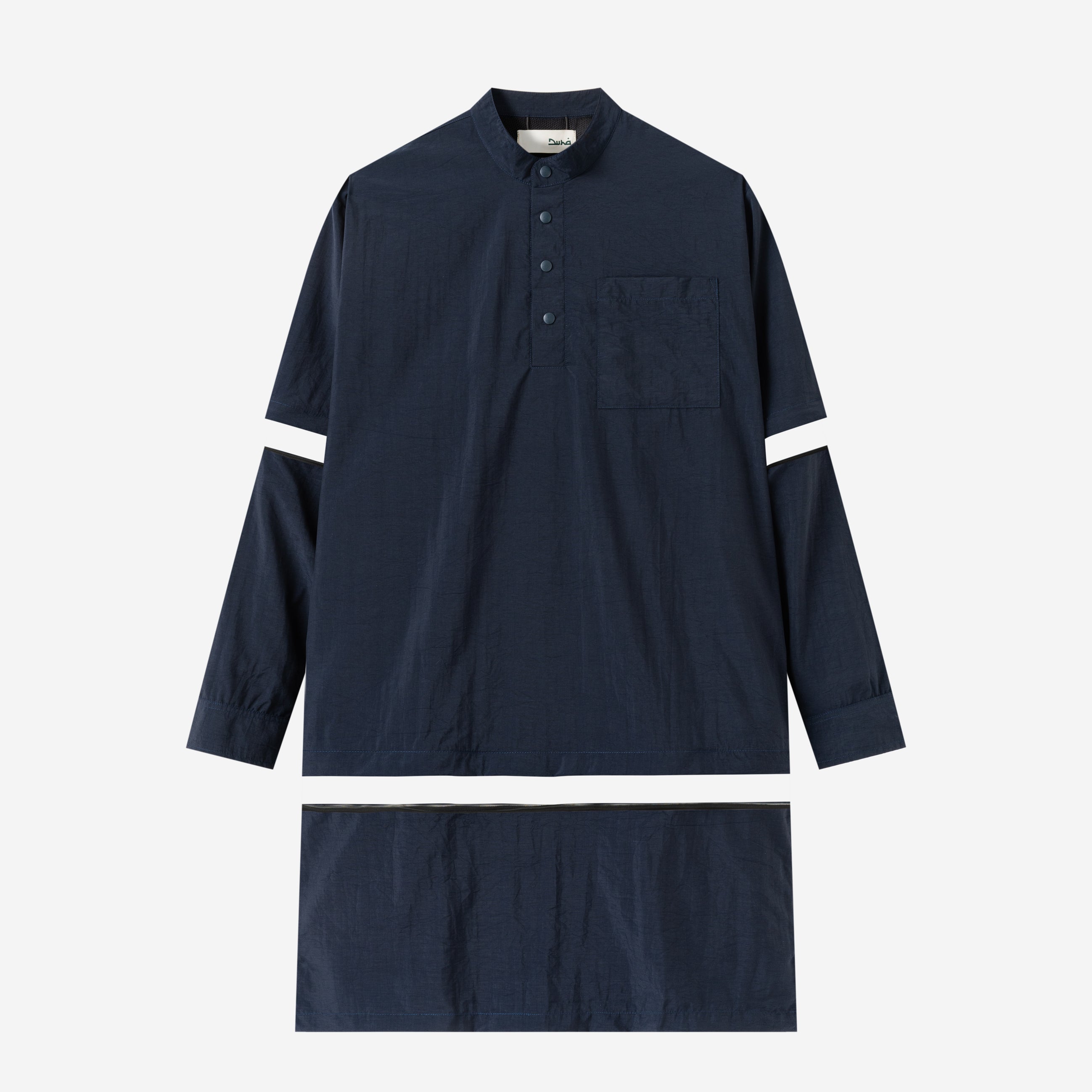 Taroob Long Sleeve Gamis - Navy