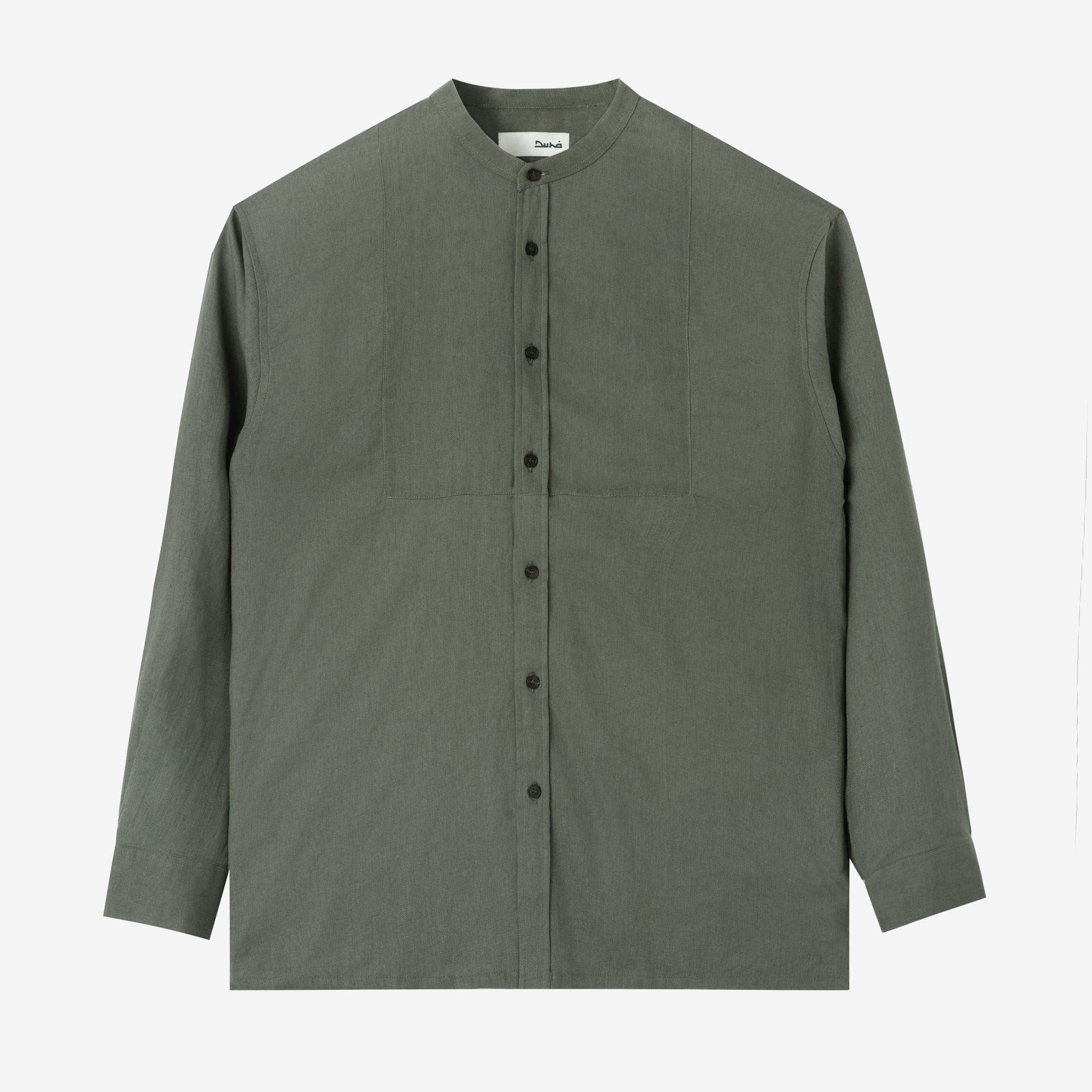 FACTORY SALE - Mazeen Shirt Long Sleeve - Olive