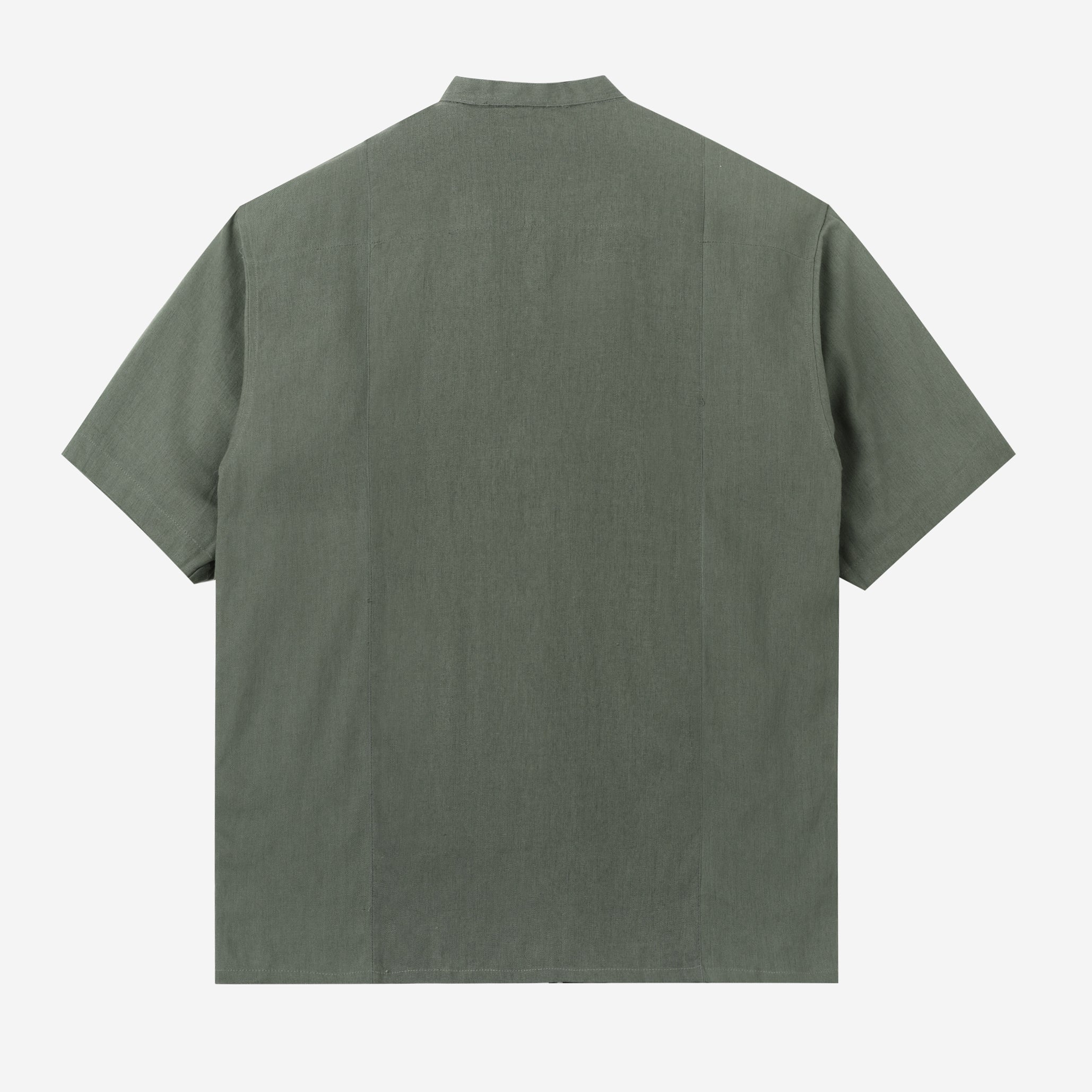 FACTORY SALE - Mazeen Shirt Short Sleeve - Olive