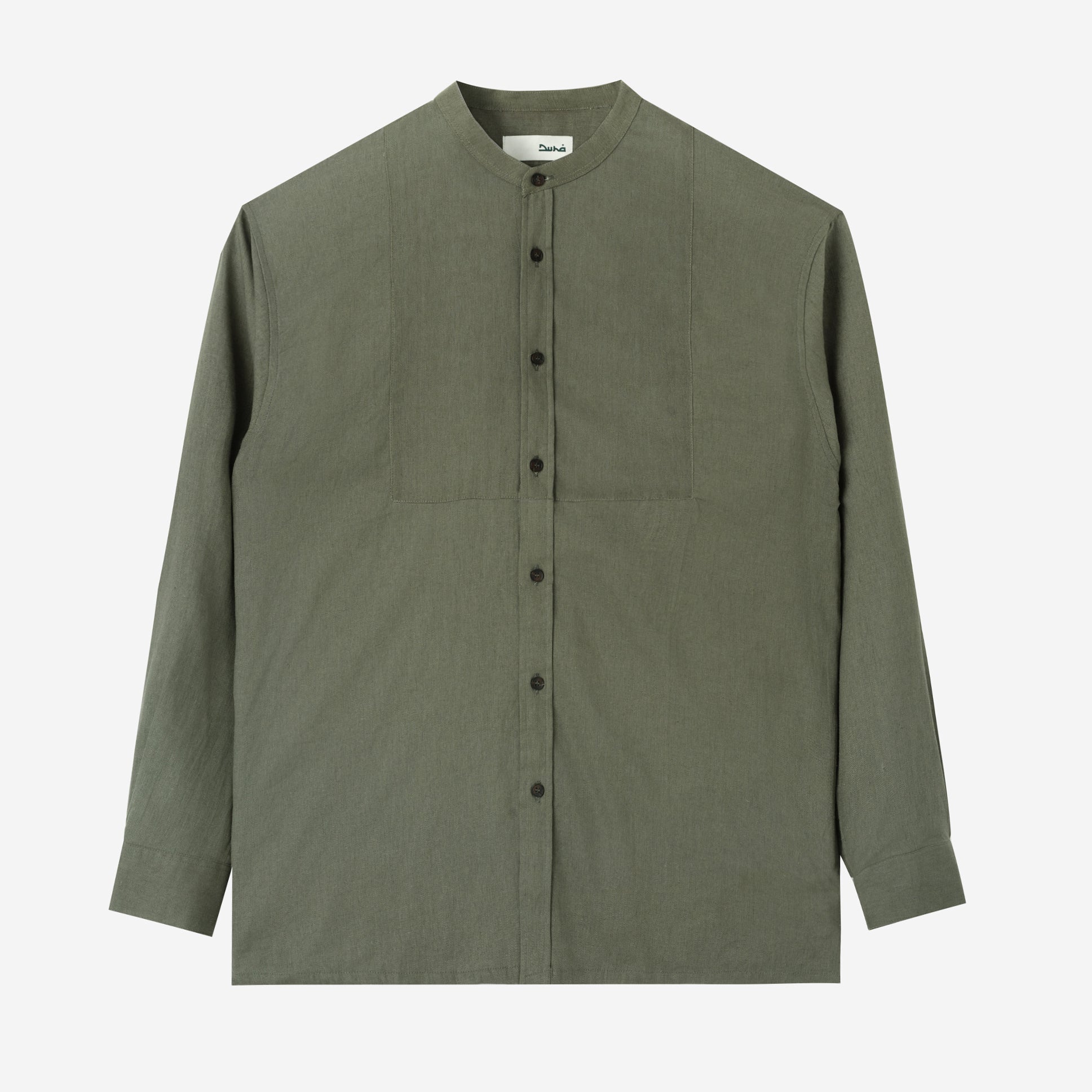 FACTORY SALE - Mazeen Shirt Long Sleeve - Light Olive