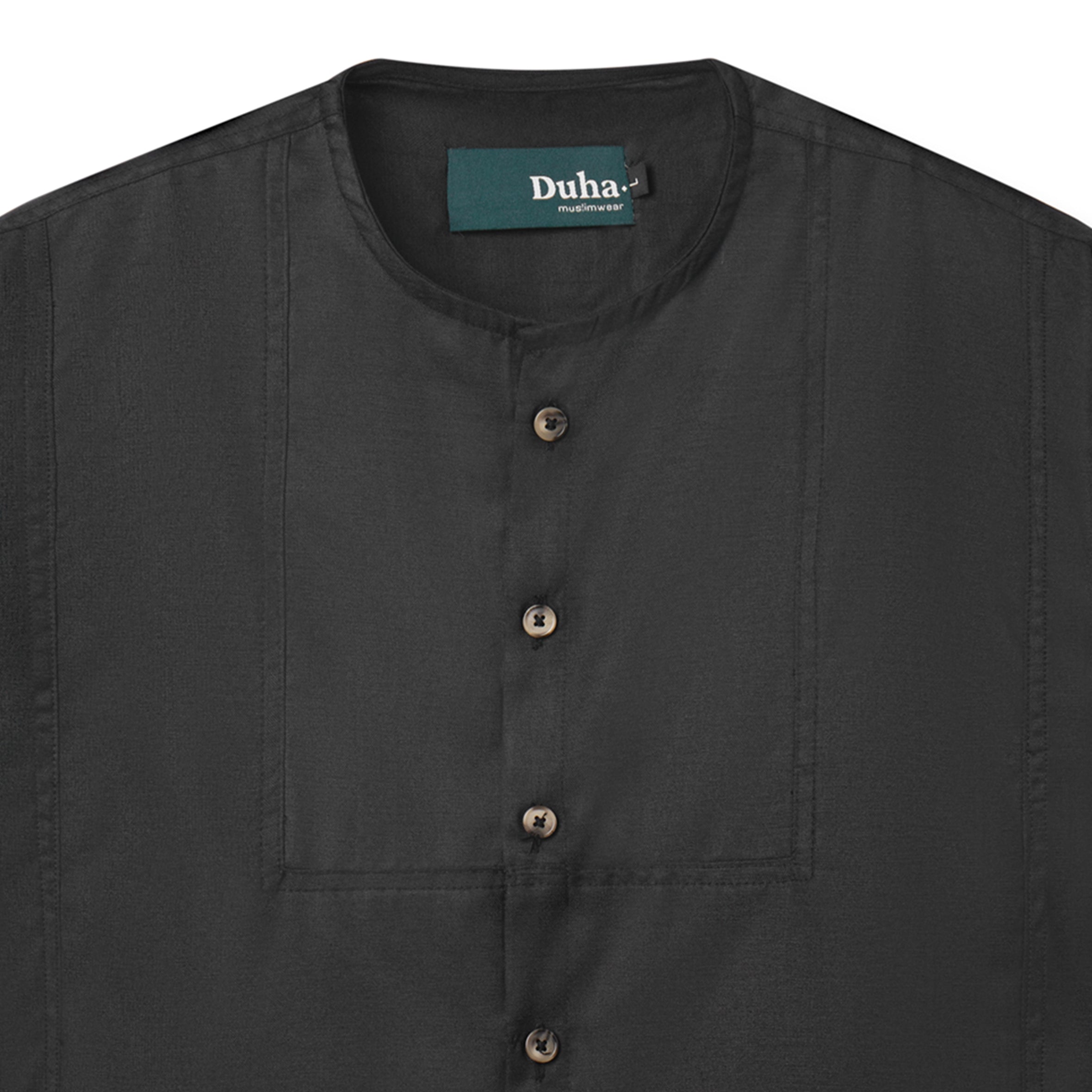 FACTORY SALE - Rayyan Shirt - Black