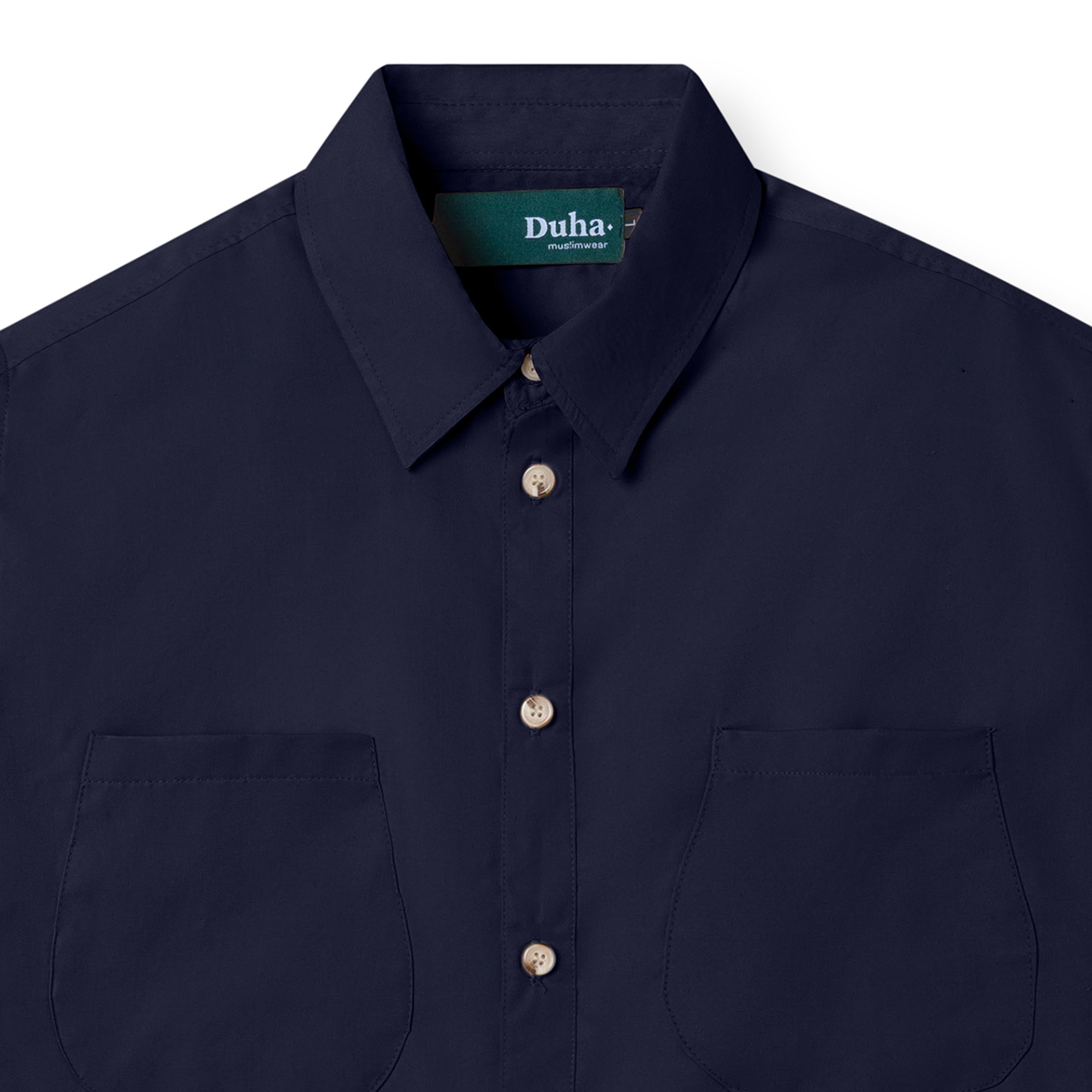 Kemeja Muslim Lengan Pendek