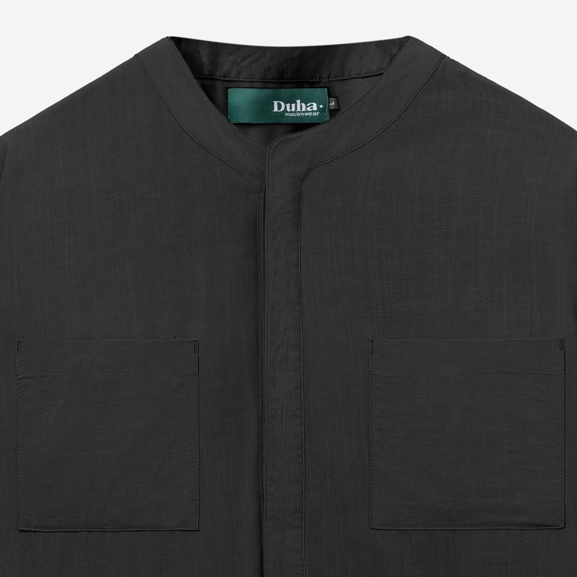 FACTORY SALE - Shams Long Sleeve - Black