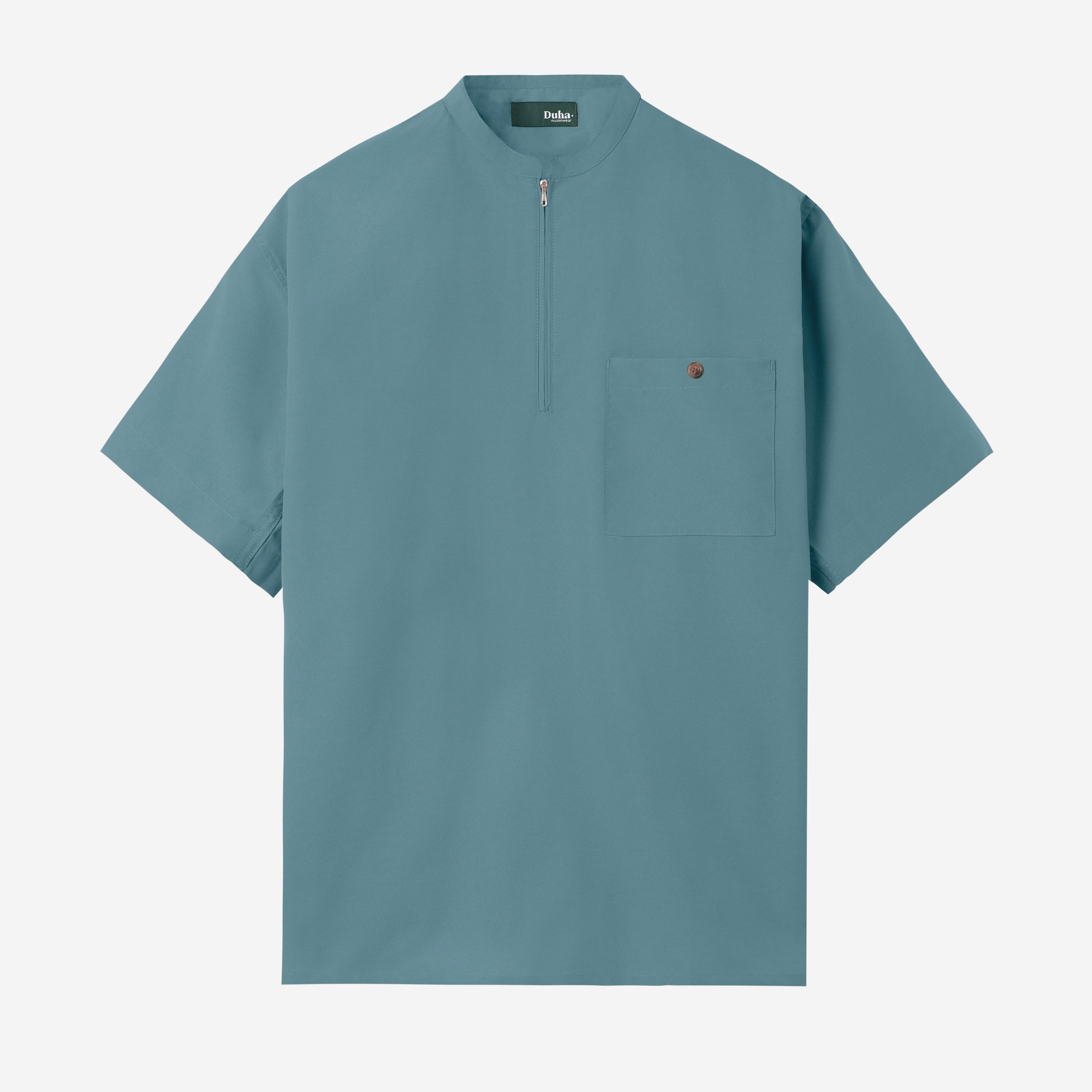 FACTORY SALE - Mura Short Sleeve - Deep Blue
