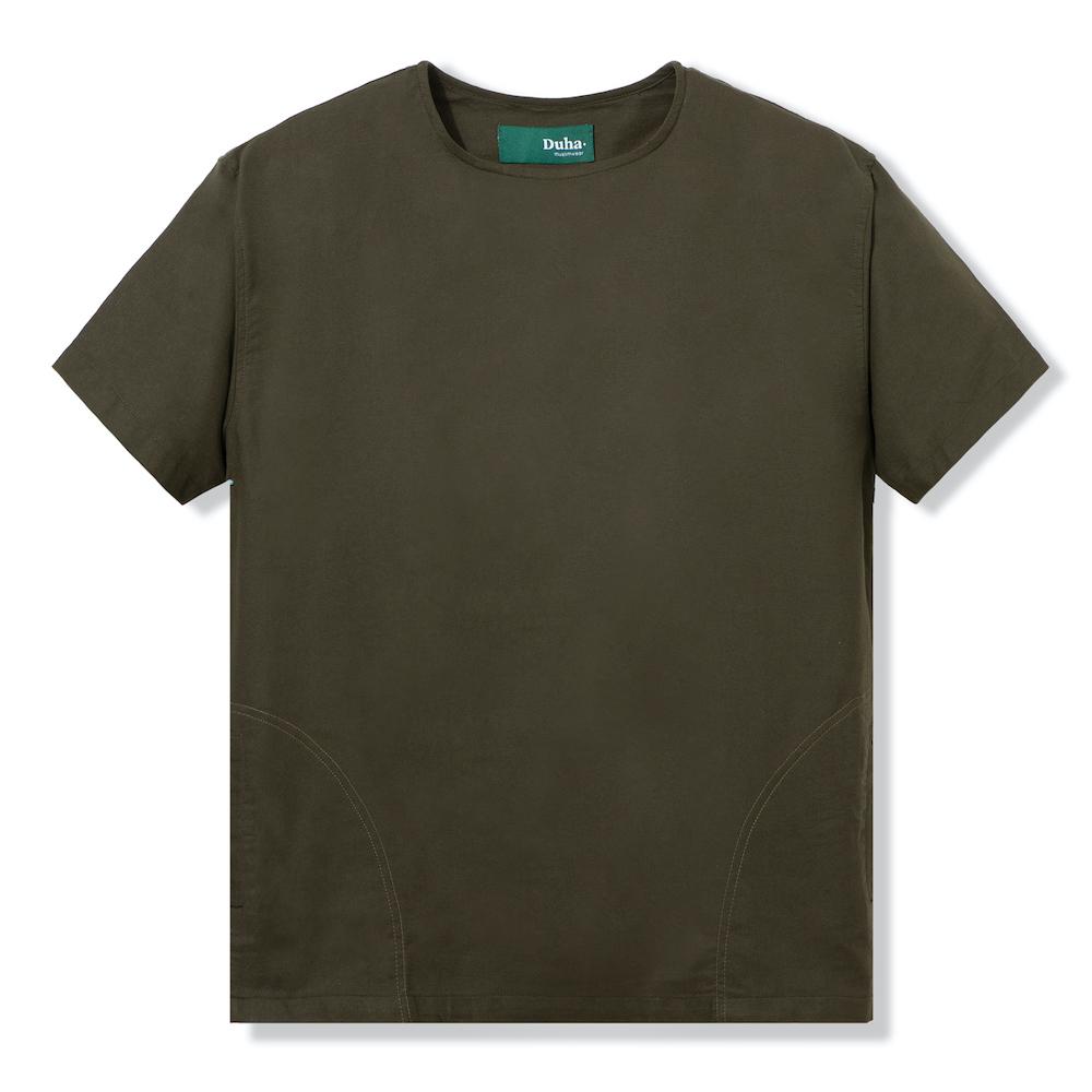 Subhi Olive Shirt