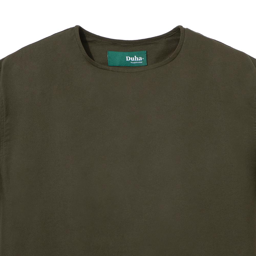 Subhi Olive Shirt