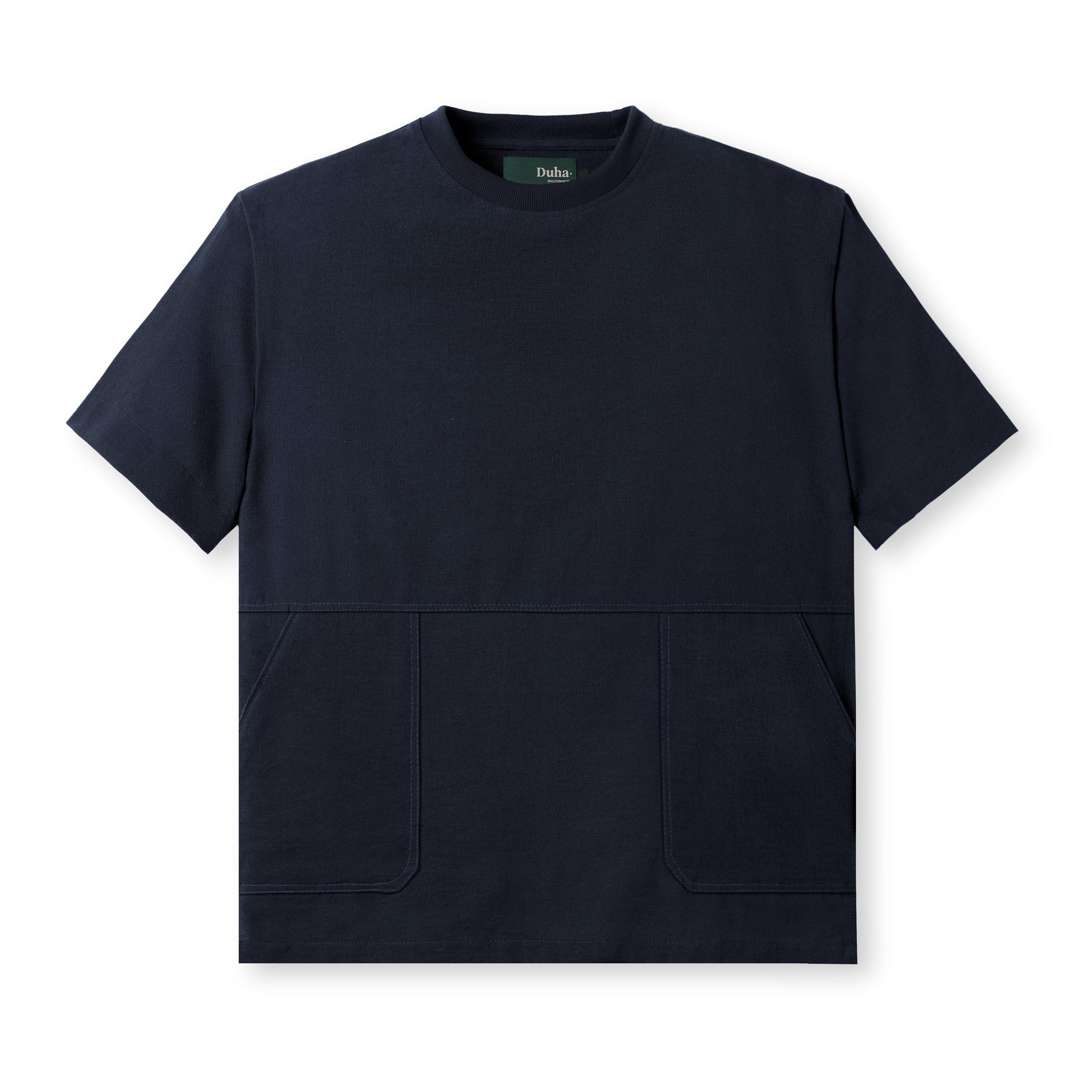 Badr Short Sleeve Pocket T-Shirt - Navy