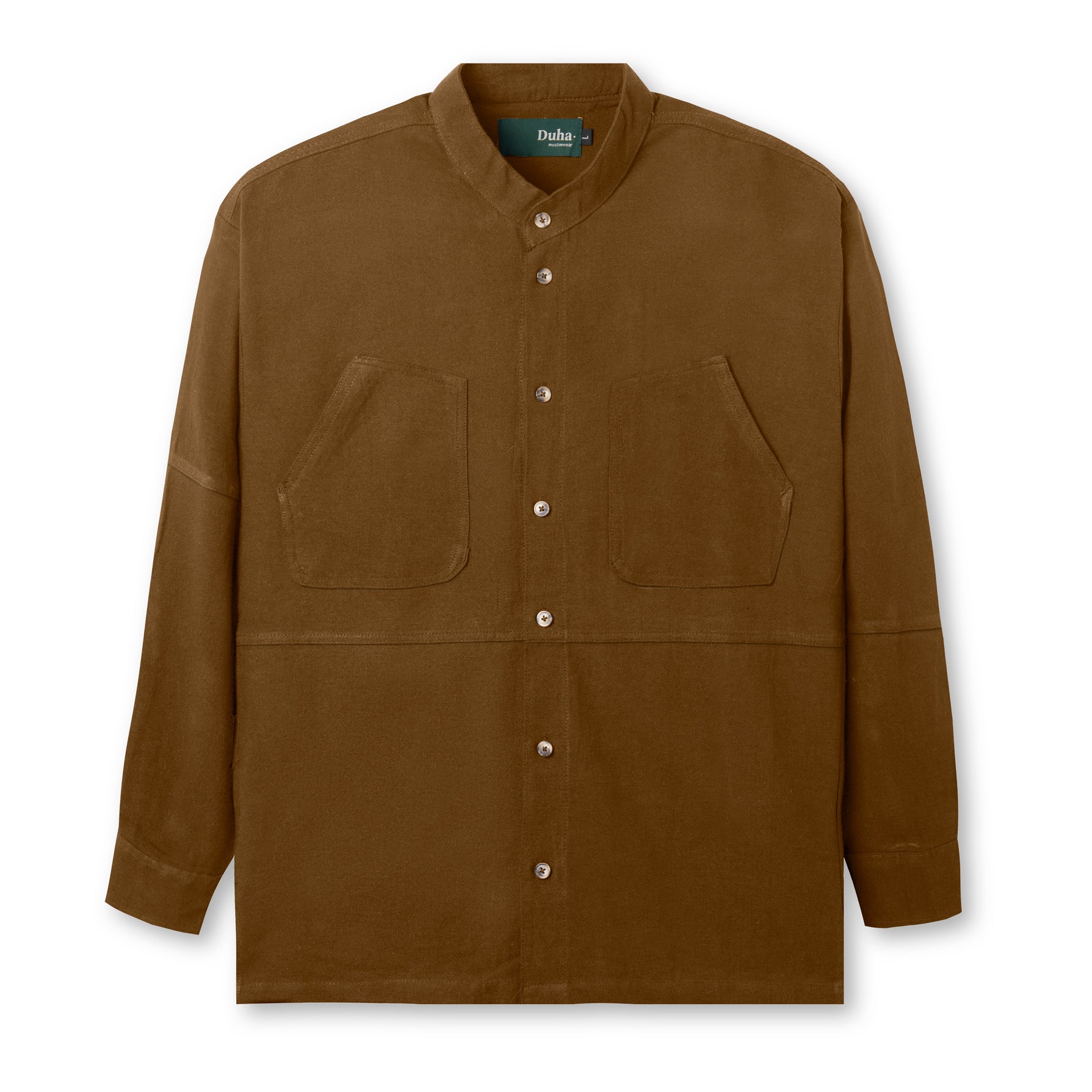 Deema Long Sleeve Shirt - Brown
