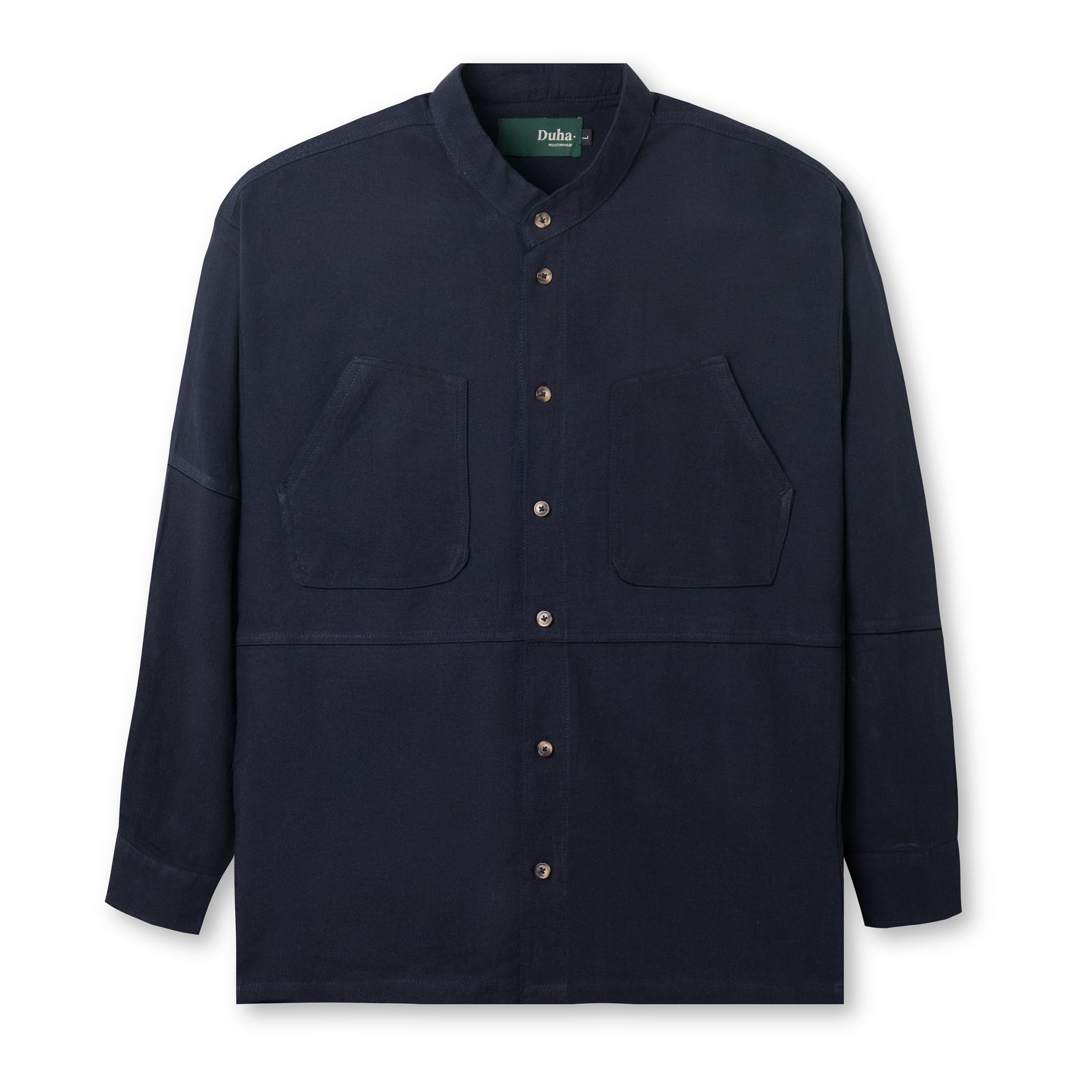 Deema Long Sleeve Shirt - Navy