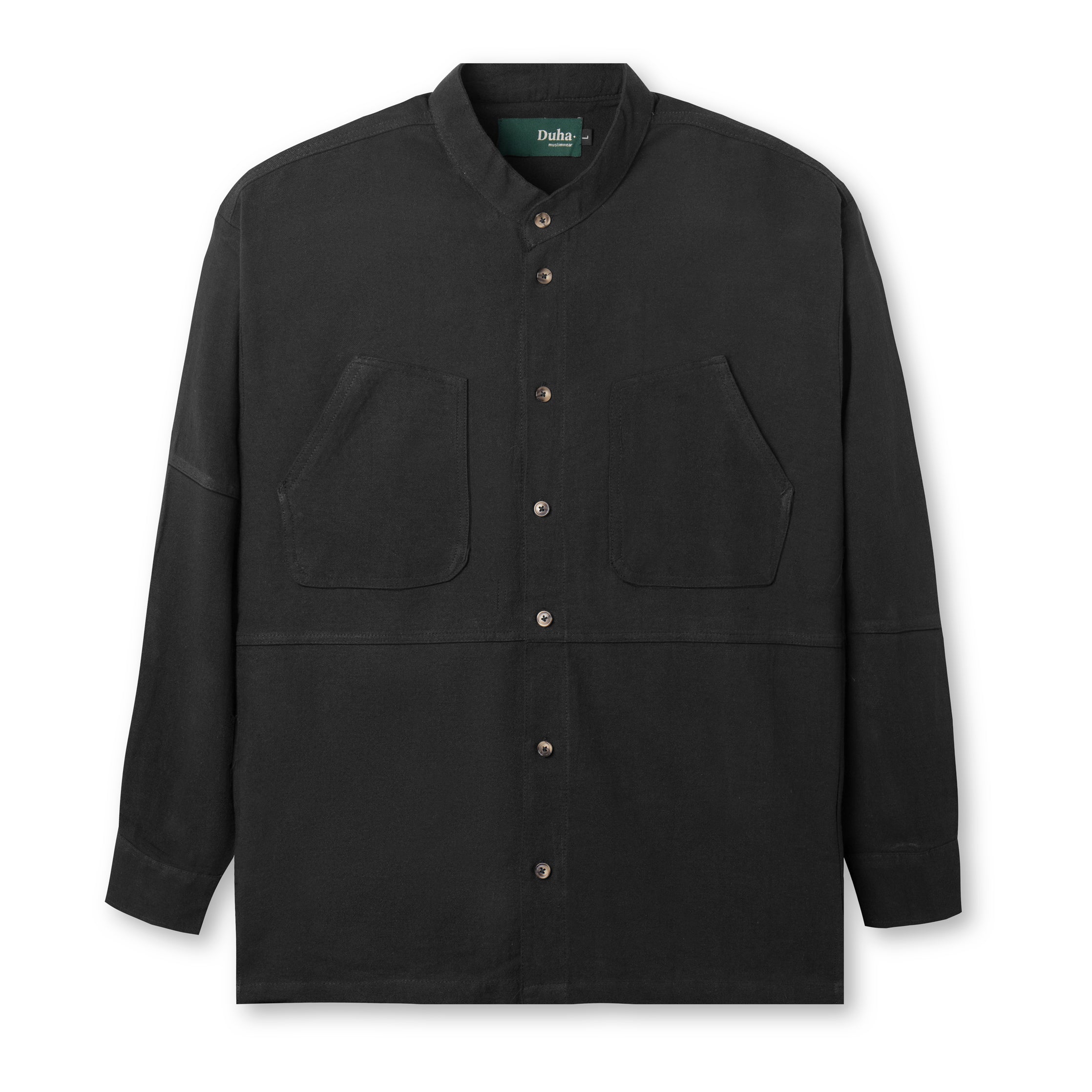 Deema Long Sleeve Shirt - Black