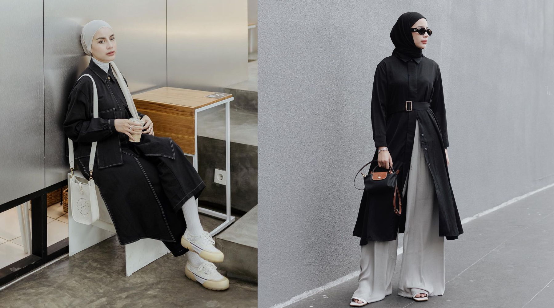 4 Outfit Hijab Versi Si Cewek Mamba