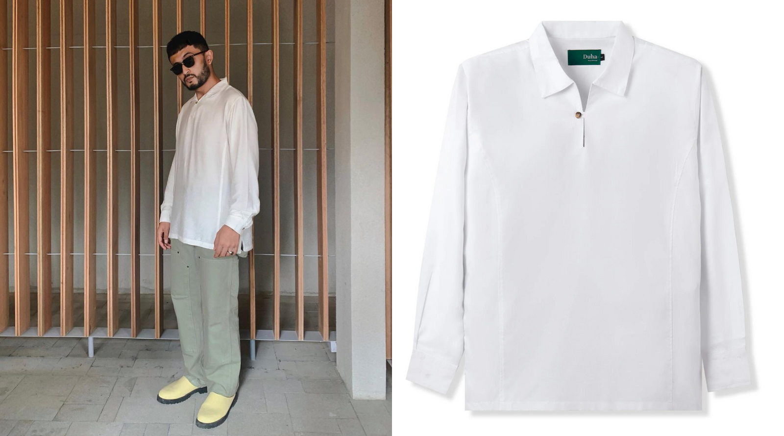 Kemeja Lengan Panjang Tinker Green