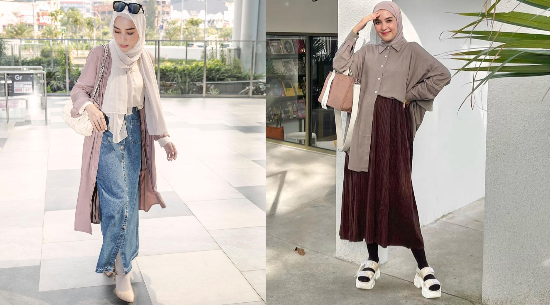 4 Ootd Hijabers yang Casually Chic