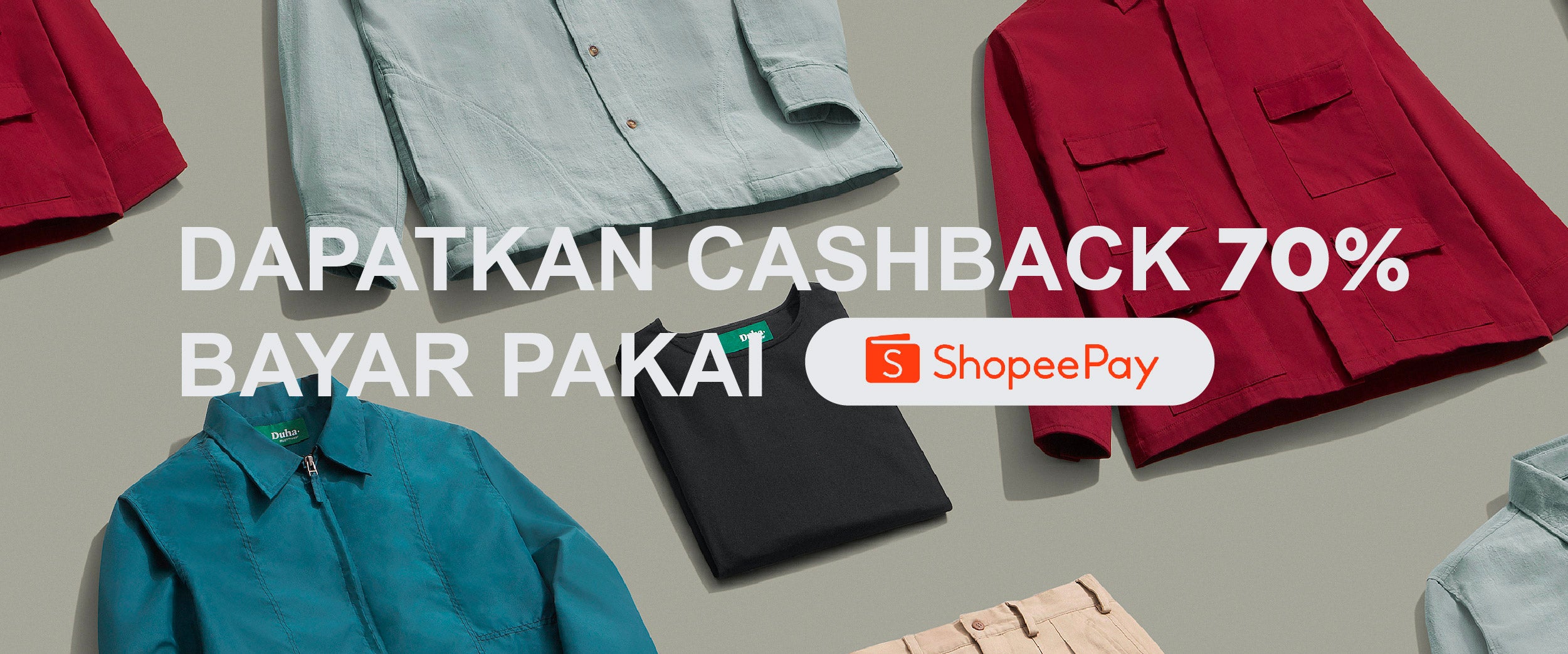 ShopeePay Cashback 70% s/d 15RB Pembayaran via Website